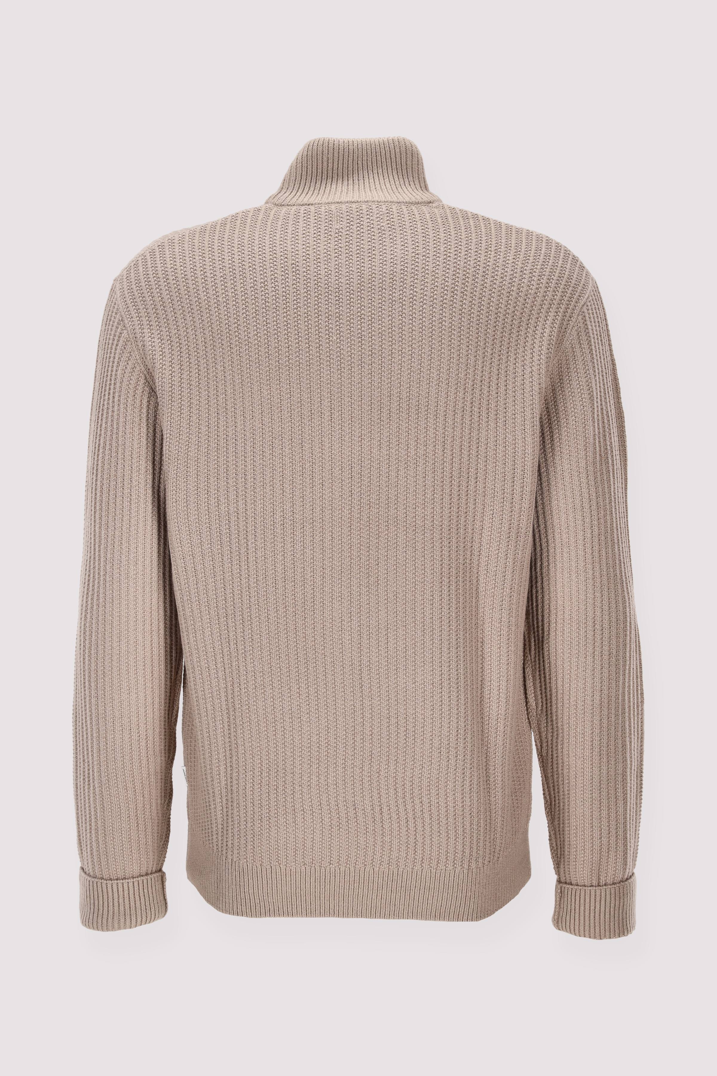 Jack and Jones - Jack and Jones Rundhalspullover grau
