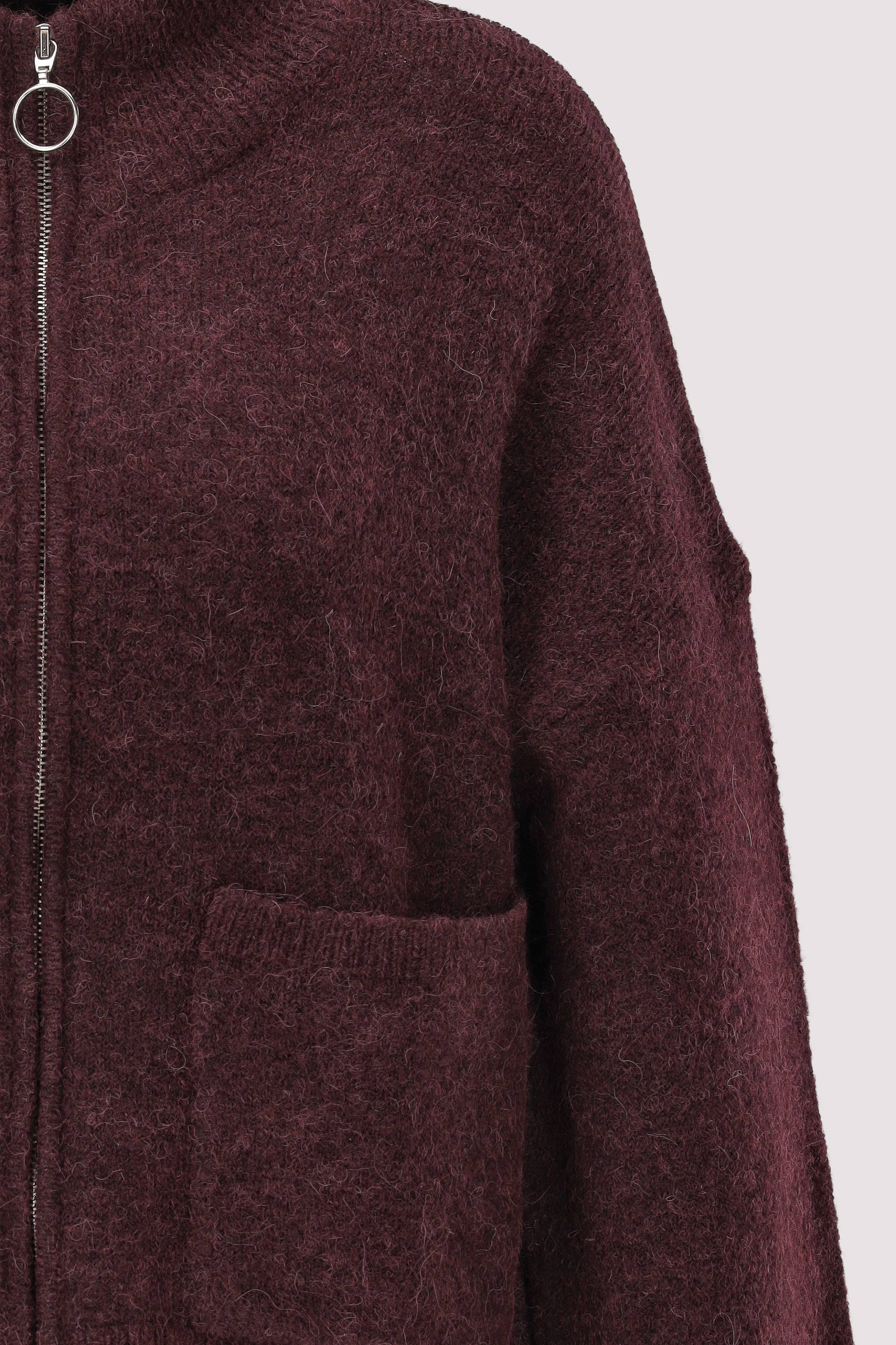 Selected - SLFSIA RAS LS KNIT ZIPPER CARD Selected - SLFSIA RAS LS KNIT ZIPPER CARD