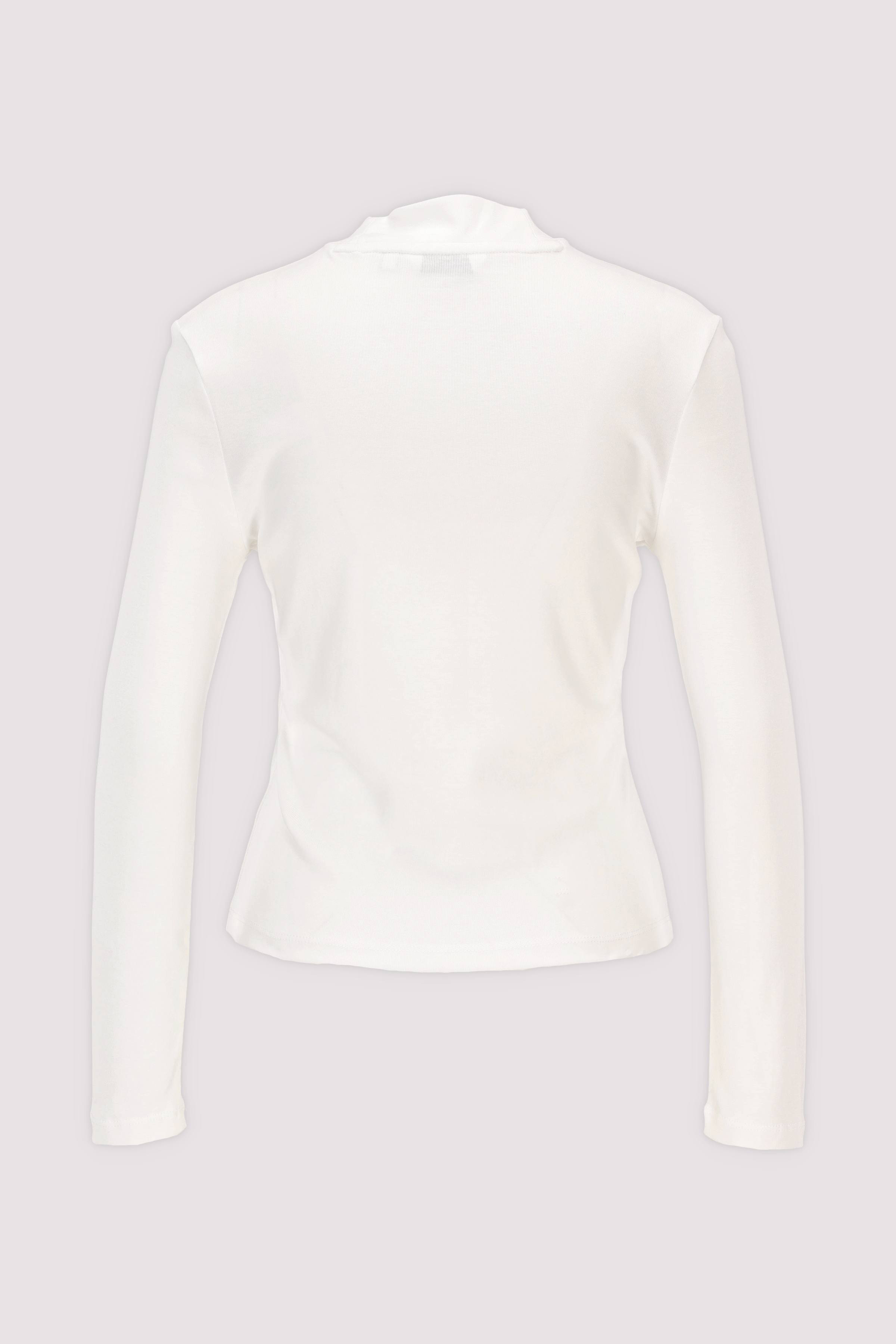 Tommy Hilfiger Damen Longsleeve Weiß