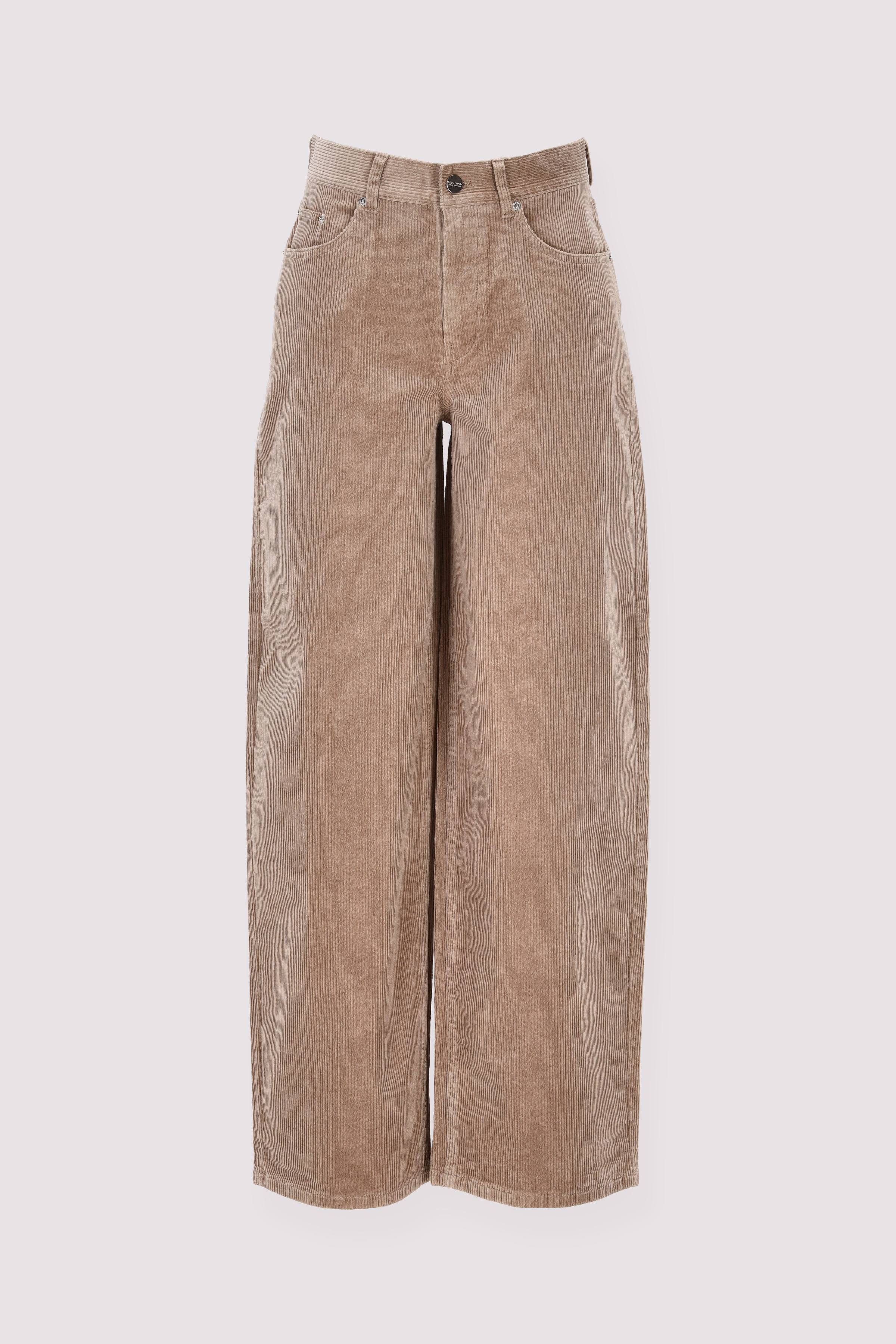Marc O'Polo straight-leg-Hose braun