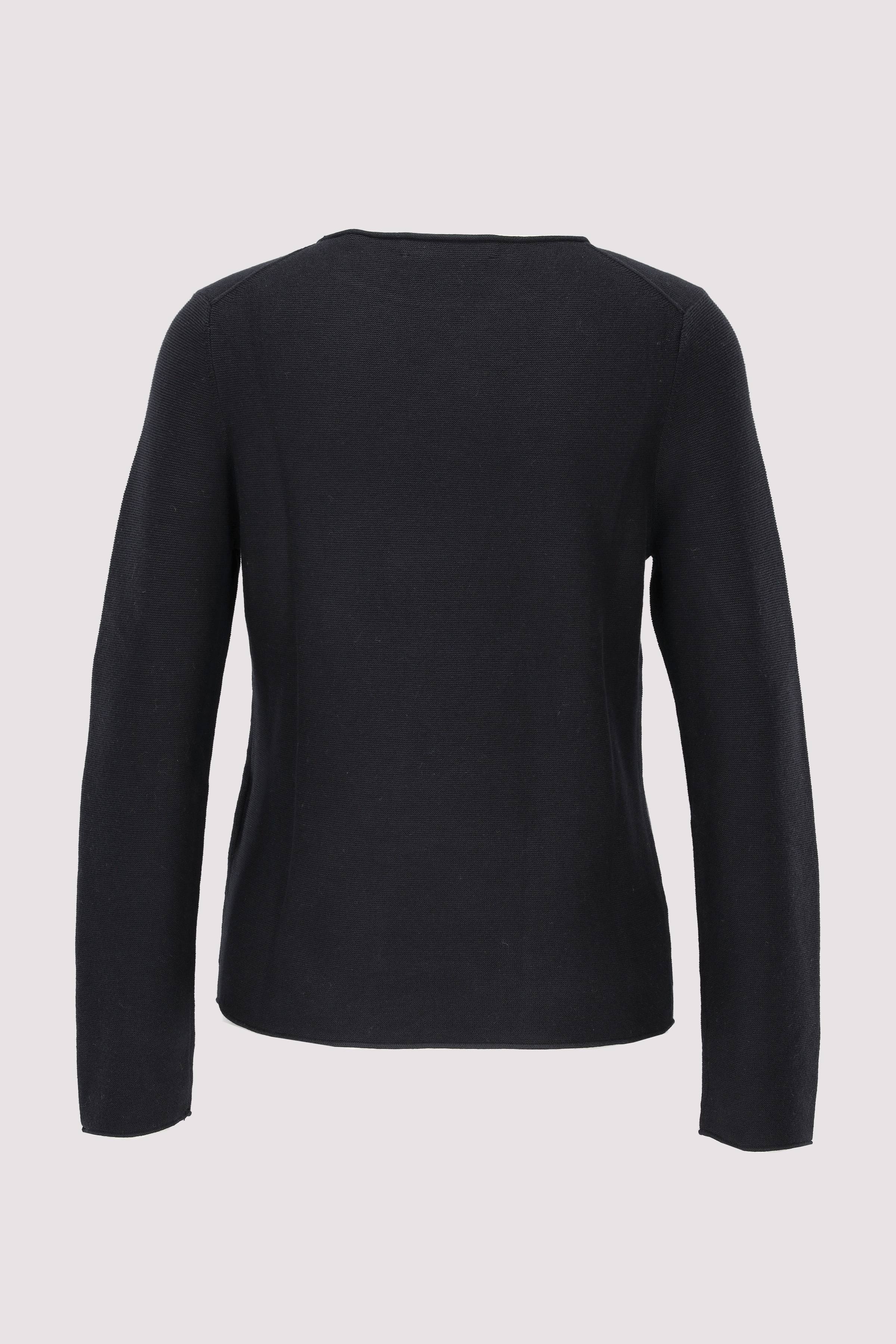 Pullover, longsleeve, boat nec