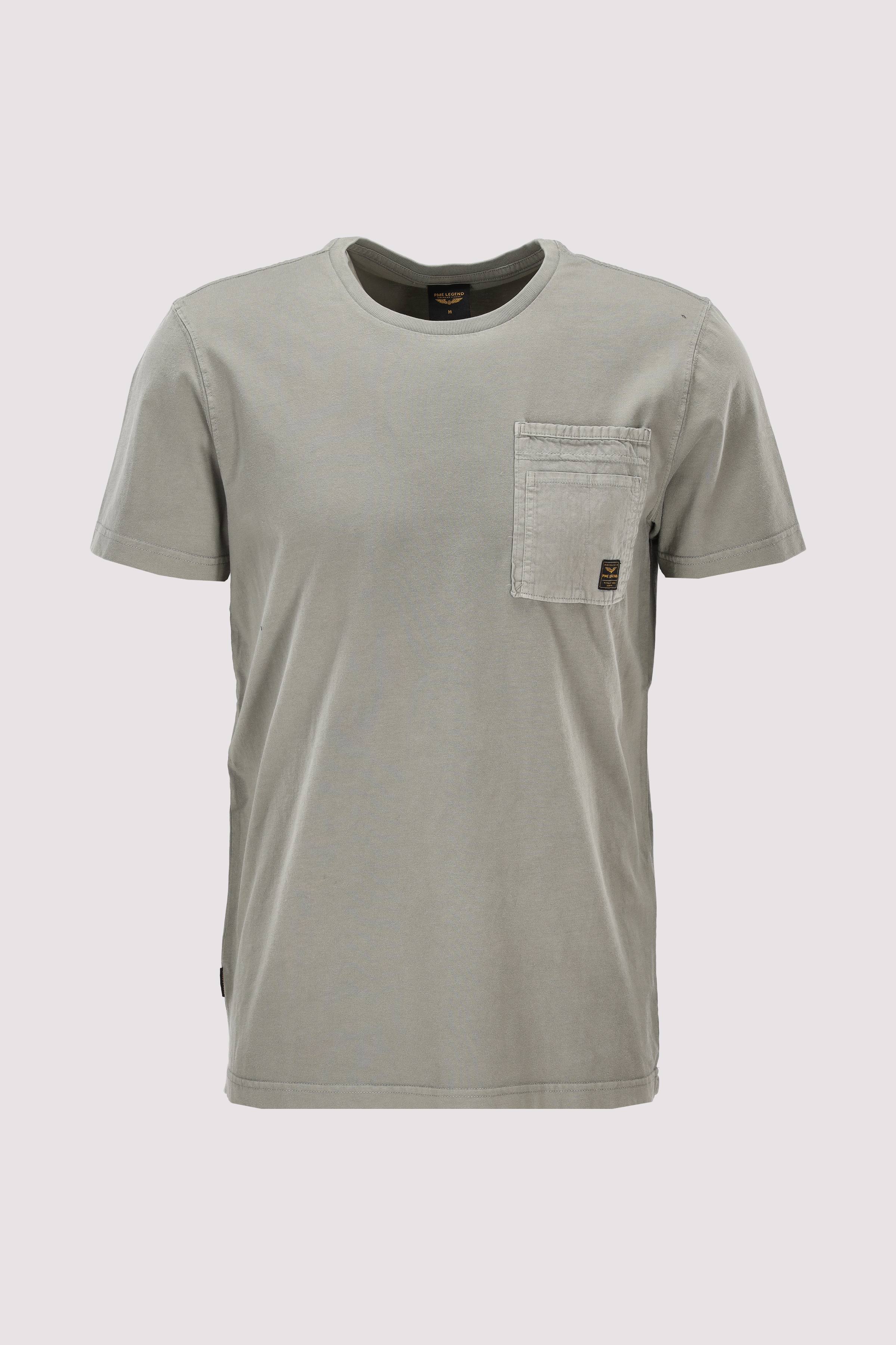 Short sleeve r-neck single jer