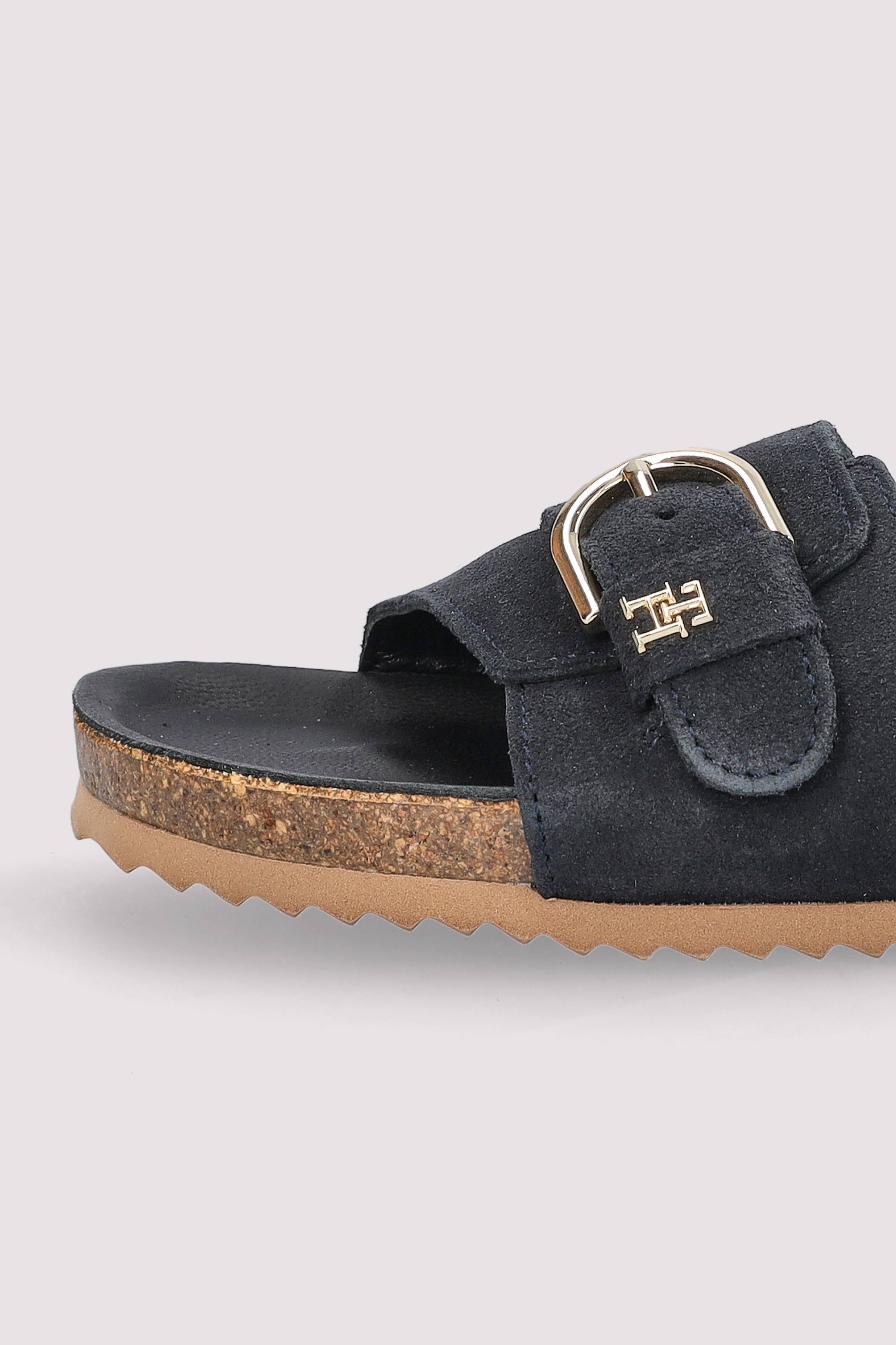 Tommy Hilfiger - SOFT SUEDE ADJUSTABLE MULE
