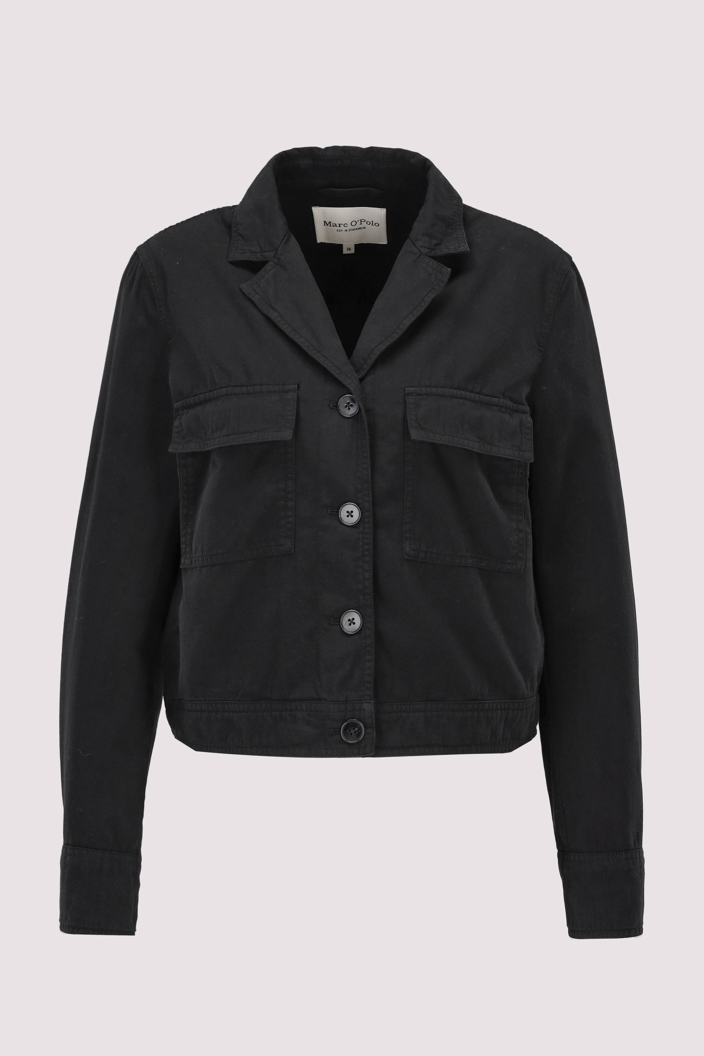 Indoor jacket, collar, long sl