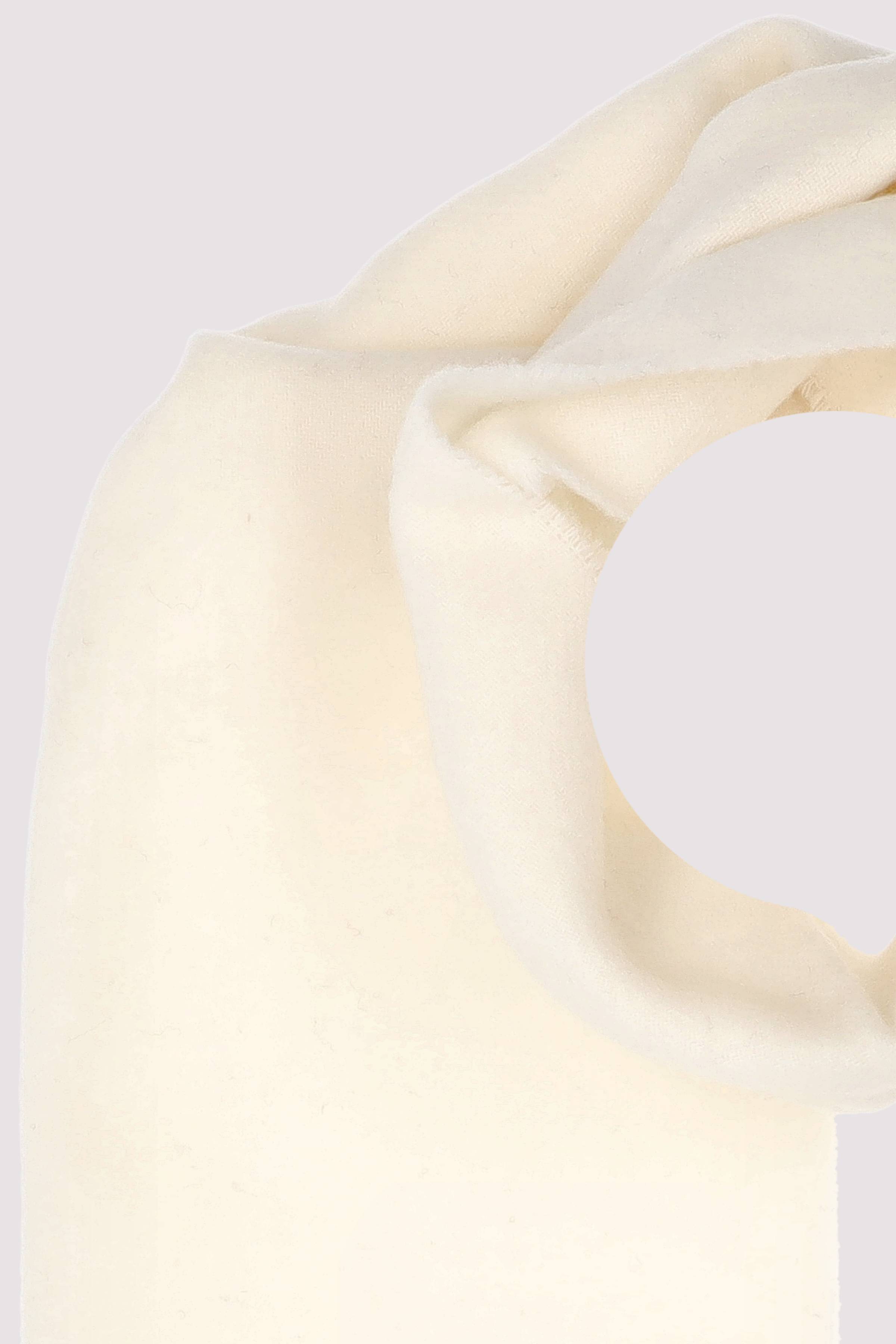 HUGO Schal Open white, zeitlos