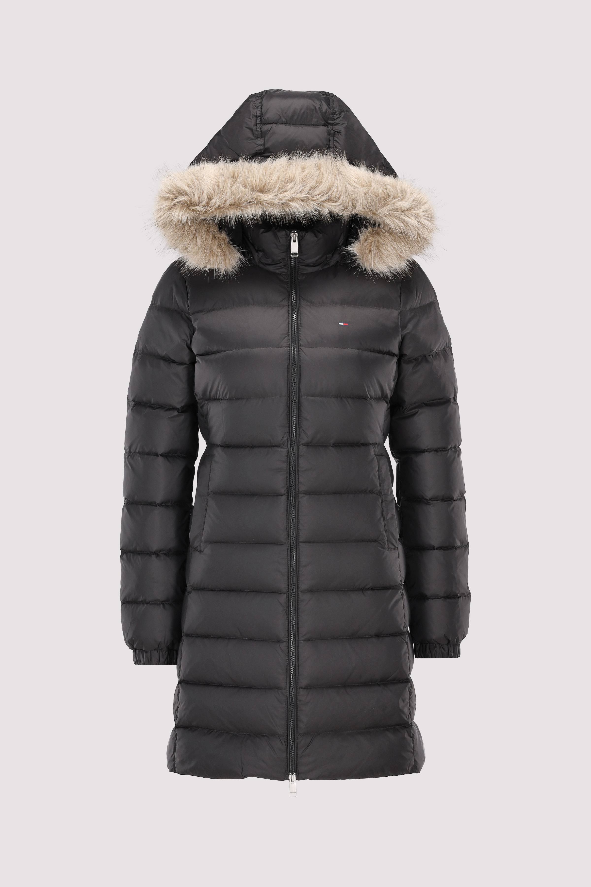 Tommy Jeans - TJW ESSENTIAL HOODED DOWN COAT