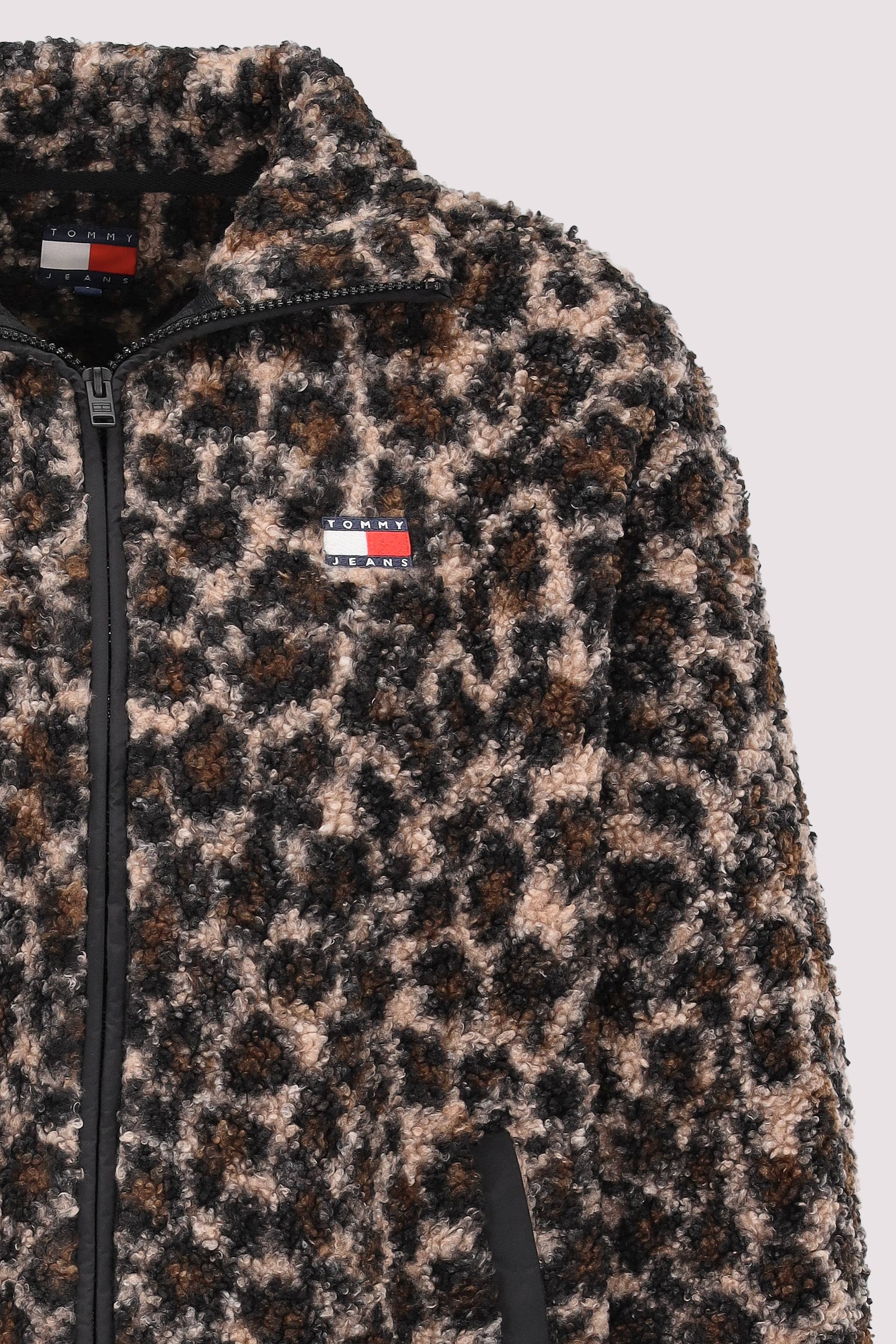 Tommy Jeans - TJW ZIP THROUGH BADGE TEDDY
