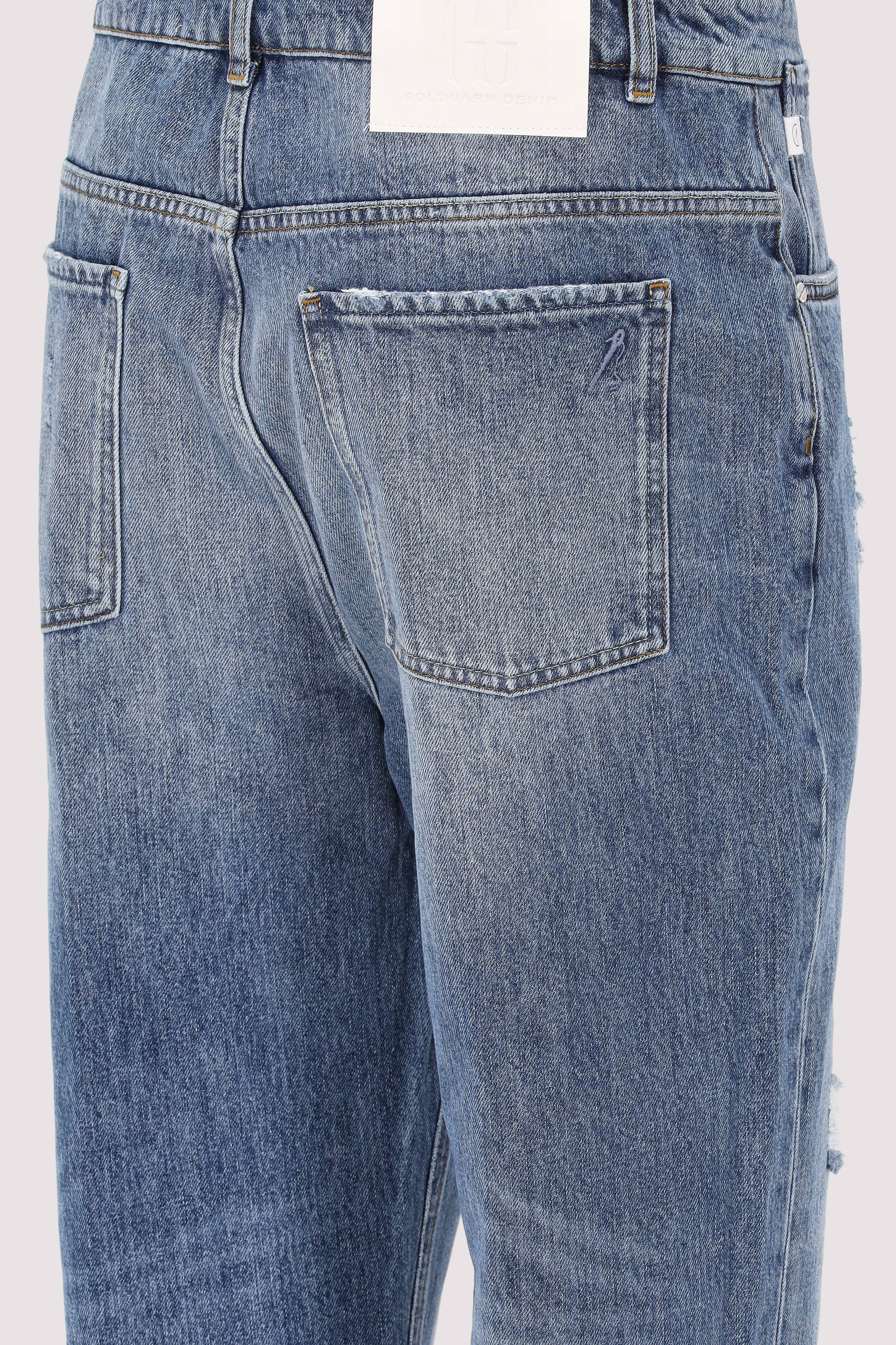 GoldGarn - GoldGarn Herrenjeans Lightblue Komfort