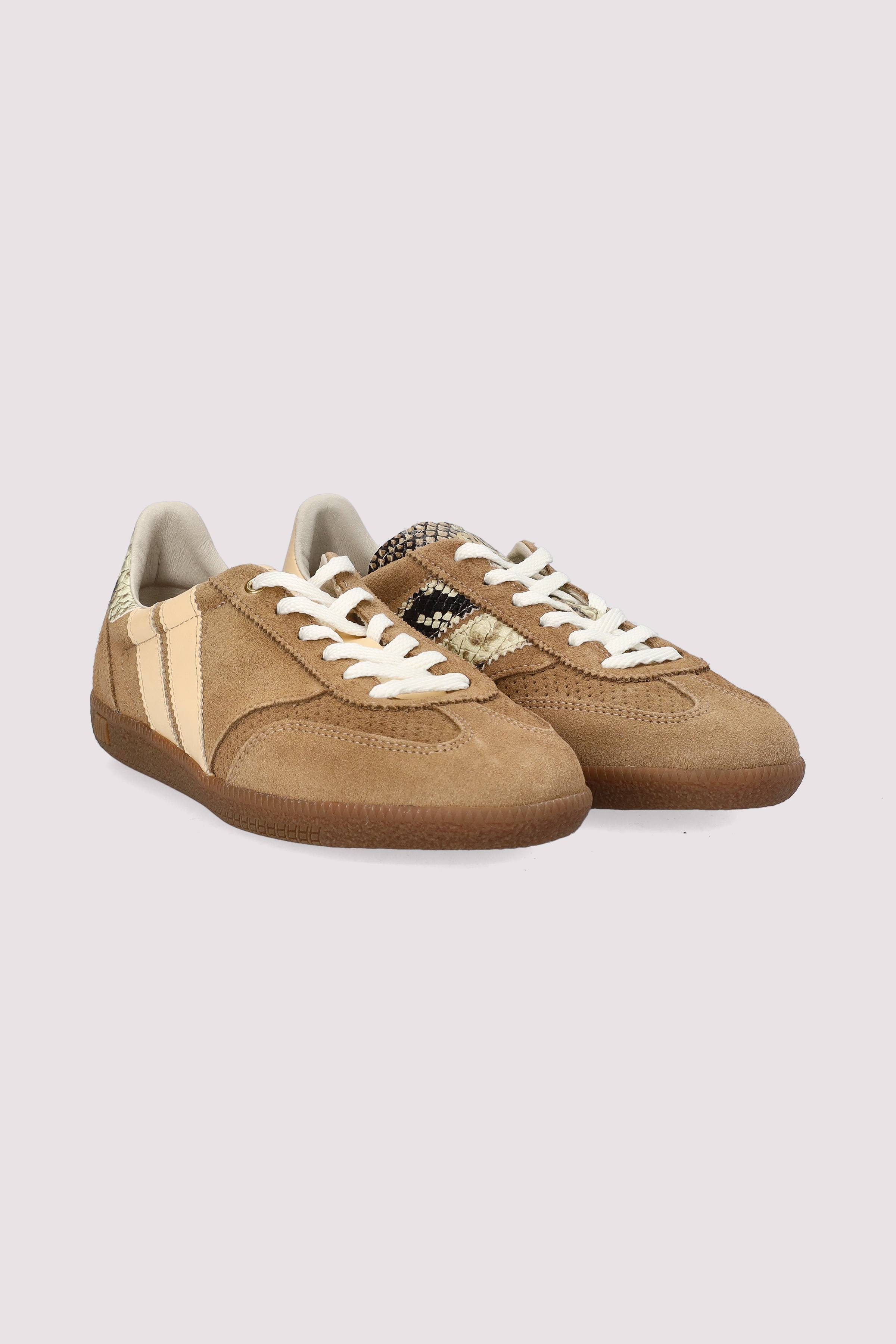 Caval - Caval Sneaker Croco Braun