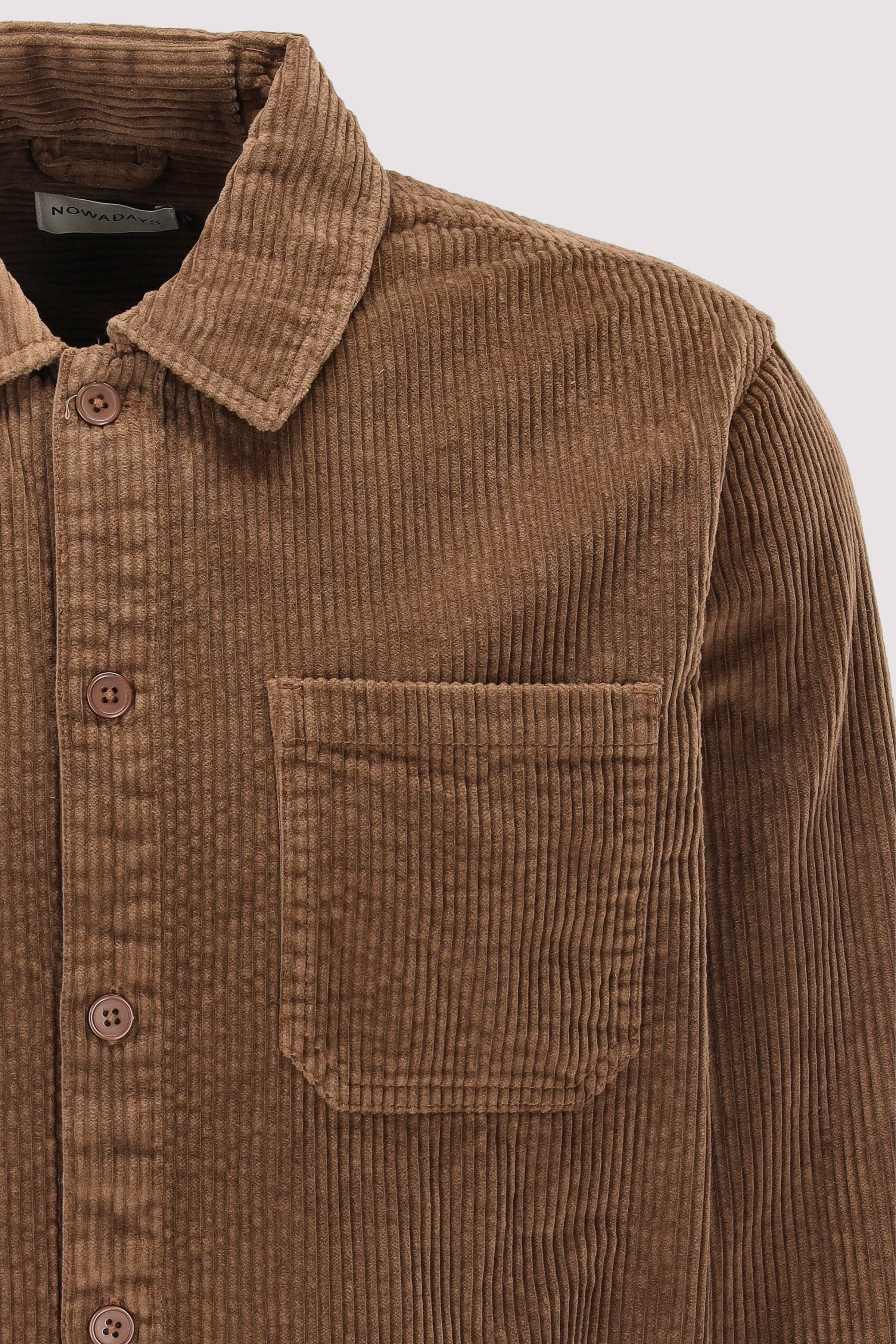 NOWADAYS - Overshirt Cocoa für Herren von NOWADAYS