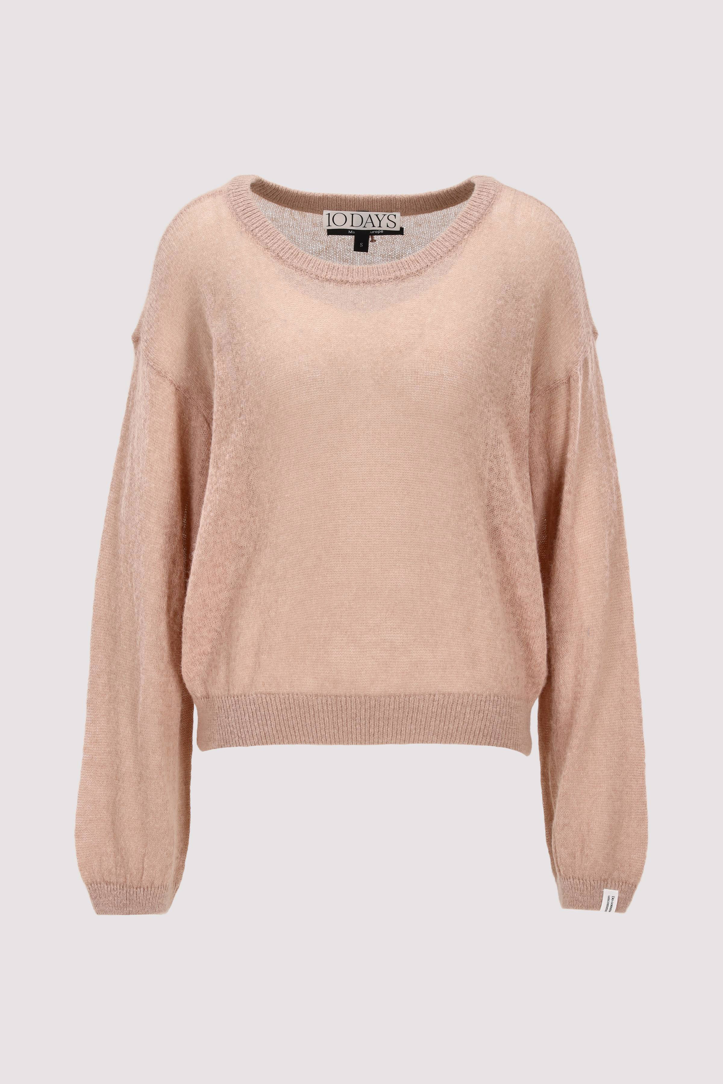10Days Damenpullover braun, Light fudge.