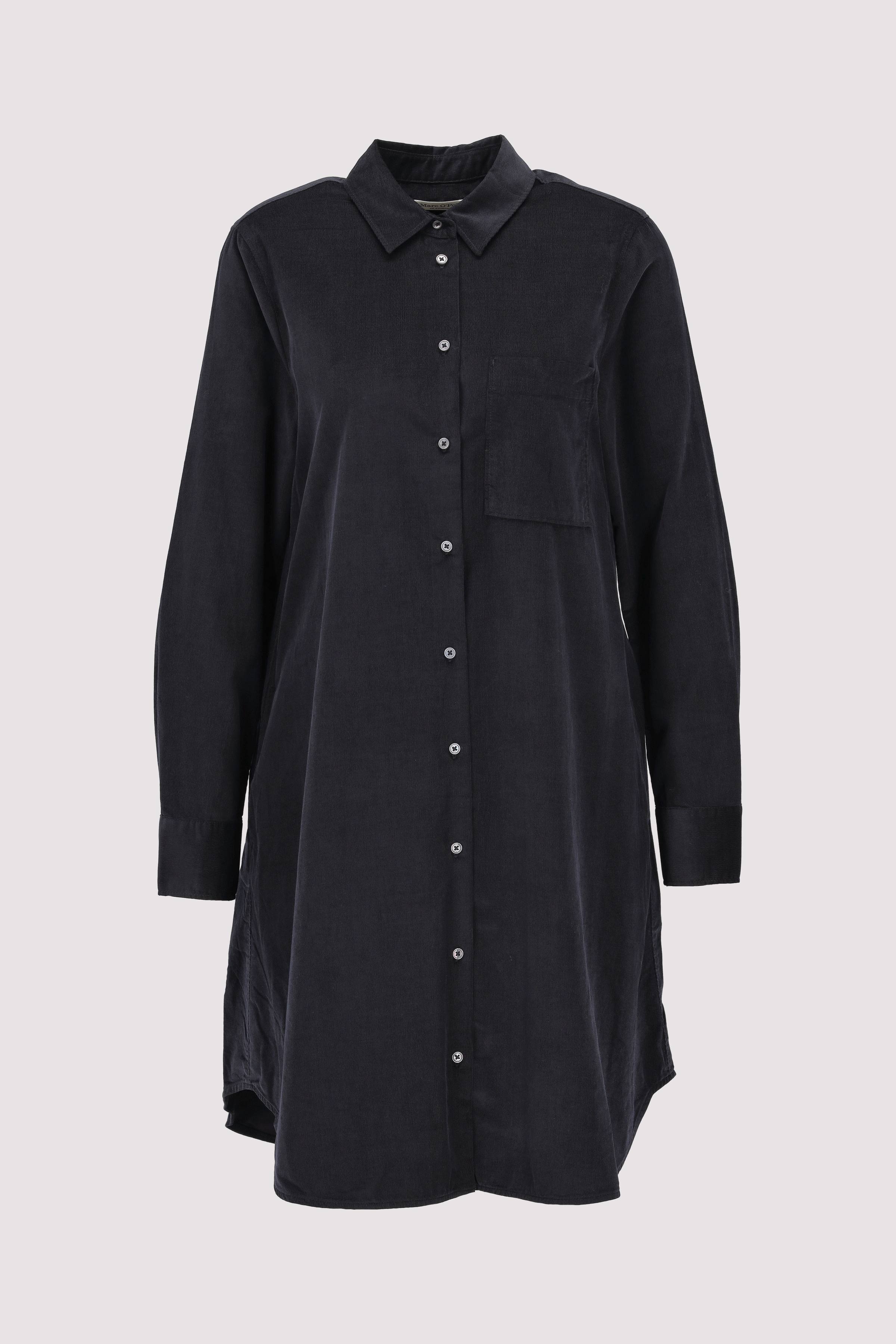 Dress, a-line, shirt details, 