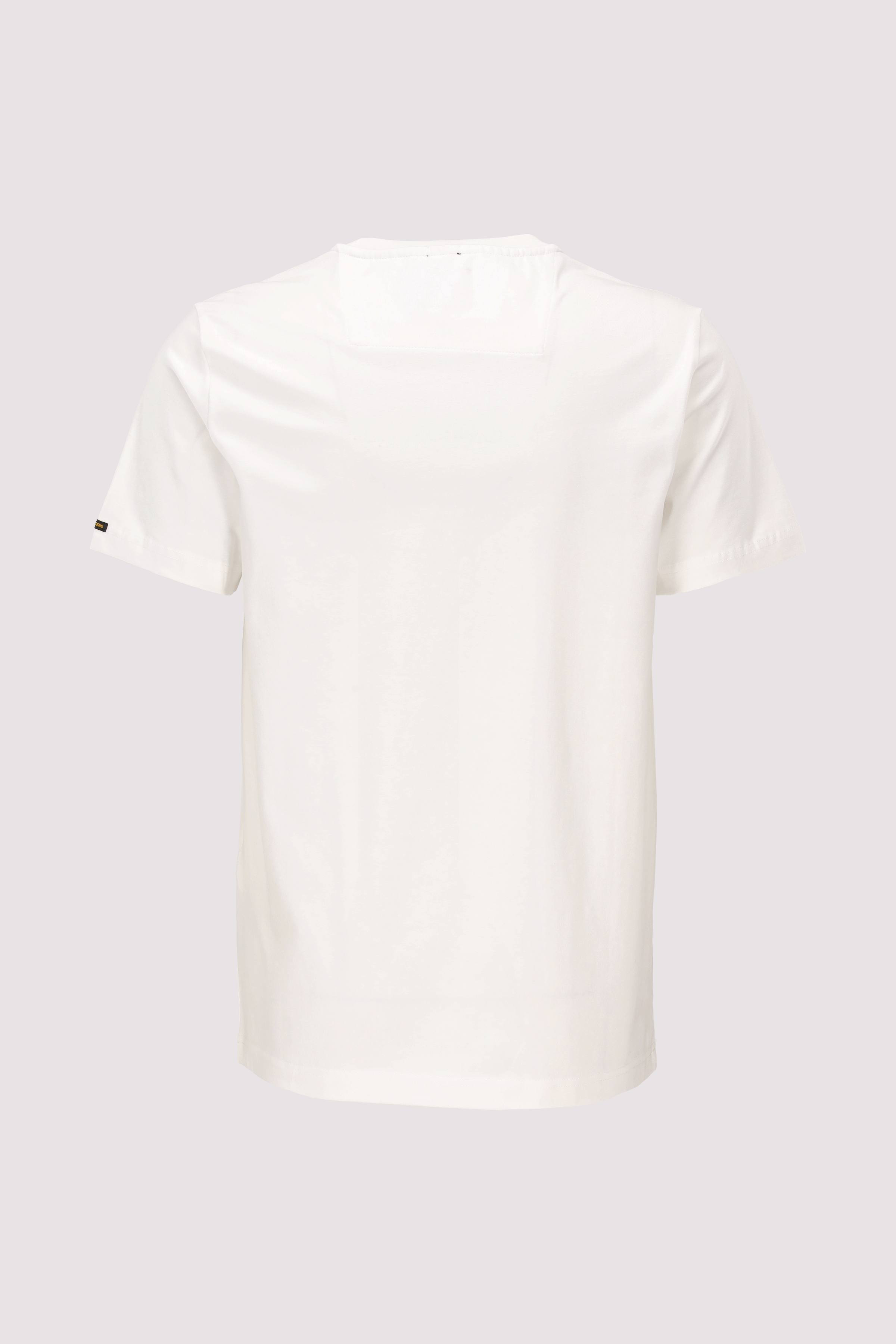 PME Legend Kurzarm-T-Shirt weiß Stretch