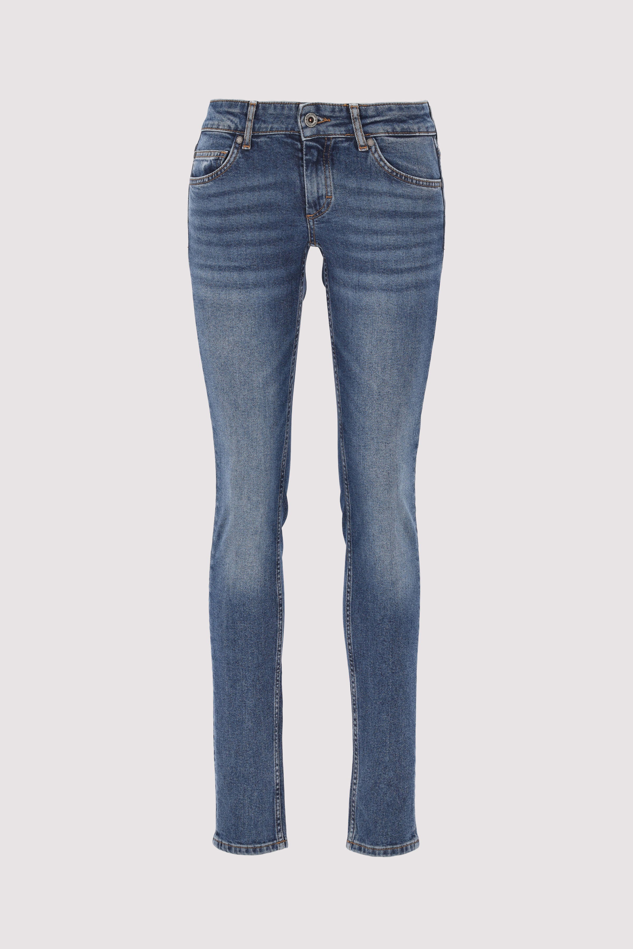 Denim Trouser, low waist, skin