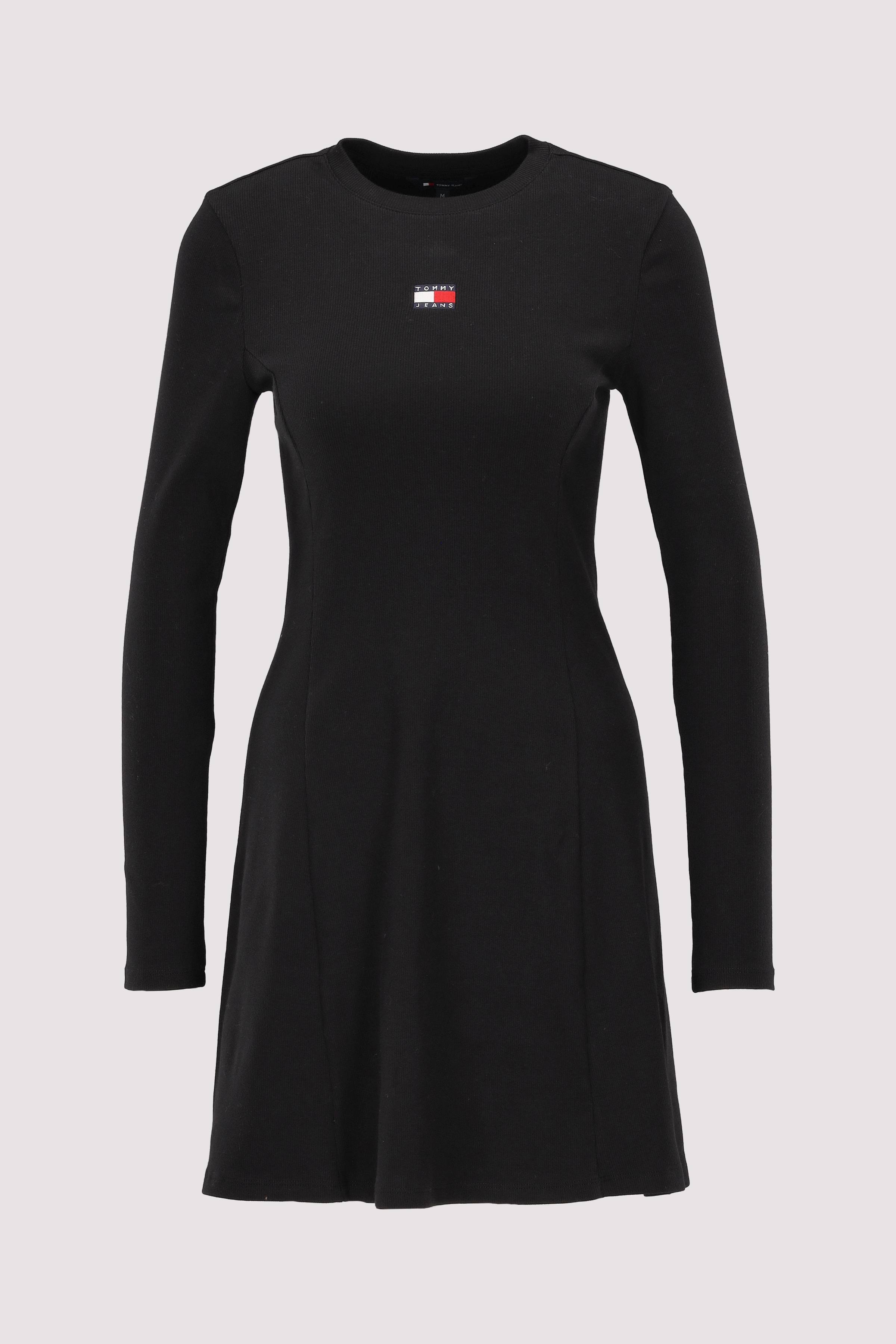 TJW FIT & FLARE BADGE DRESS