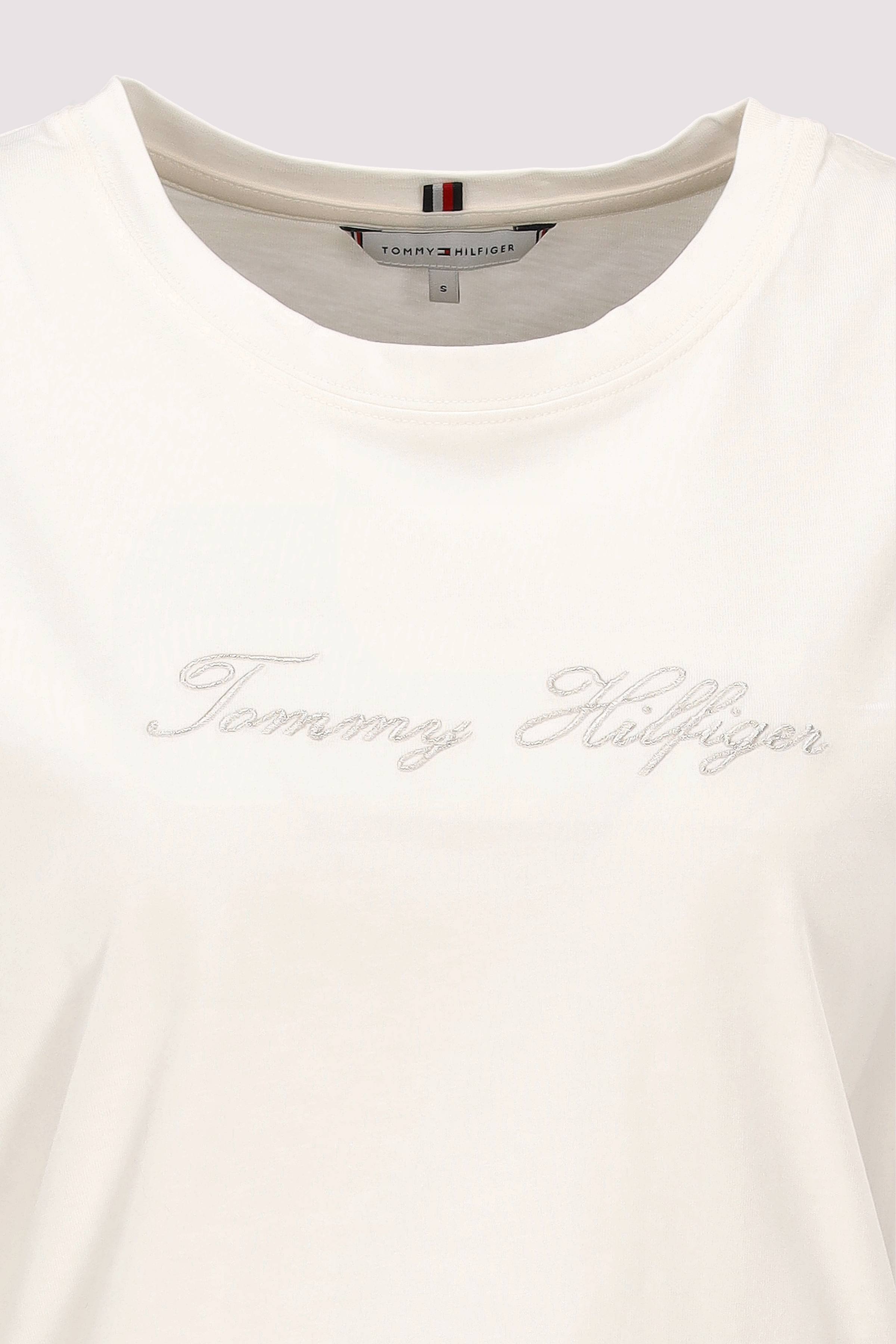 Tommy Hilfiger - LUREX SCRIPT REG C-NK SS TEE