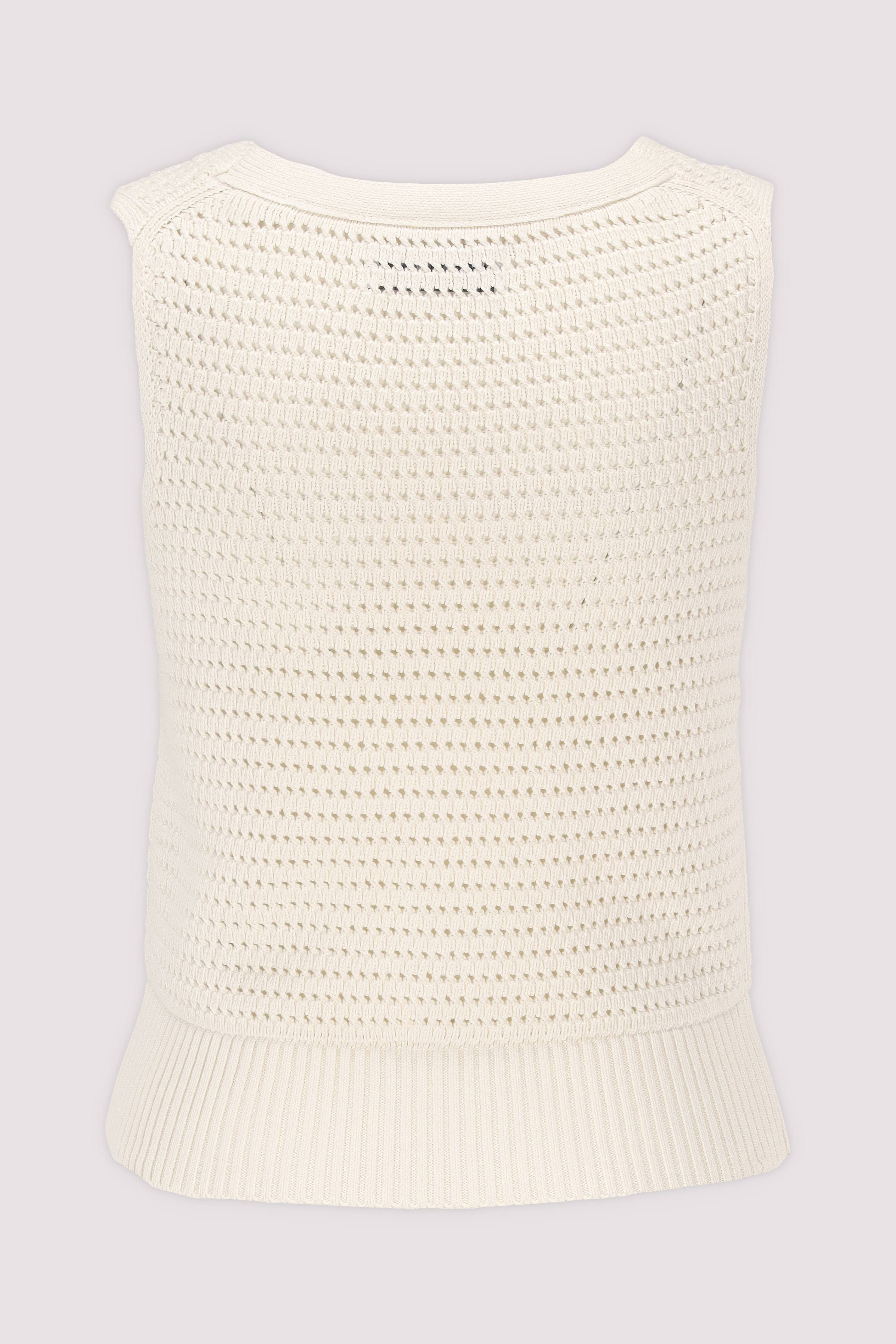 Marc O'Polo Kurzpullover Creamy White