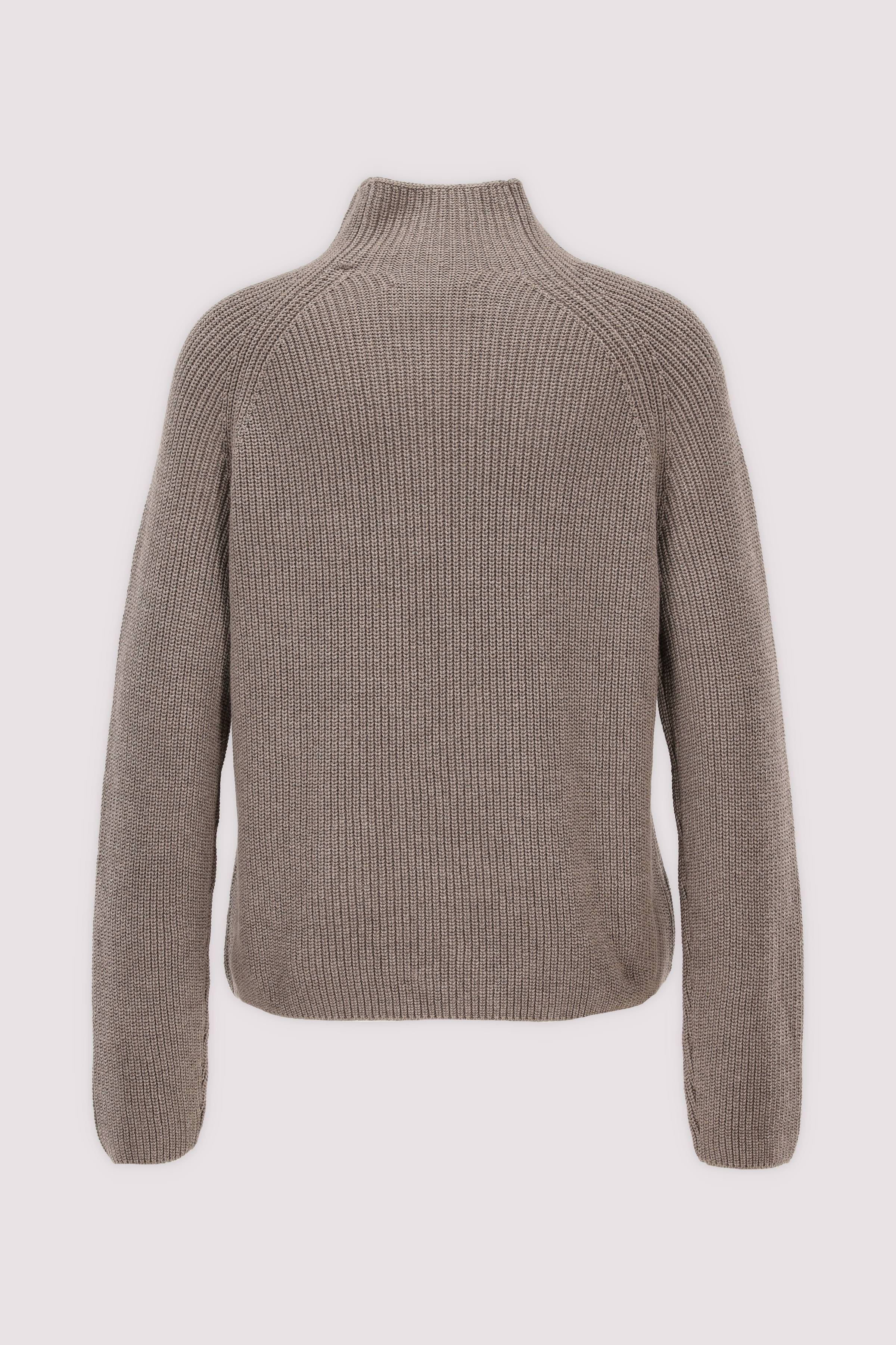 Rollkragenpullover Baumwolle Damen