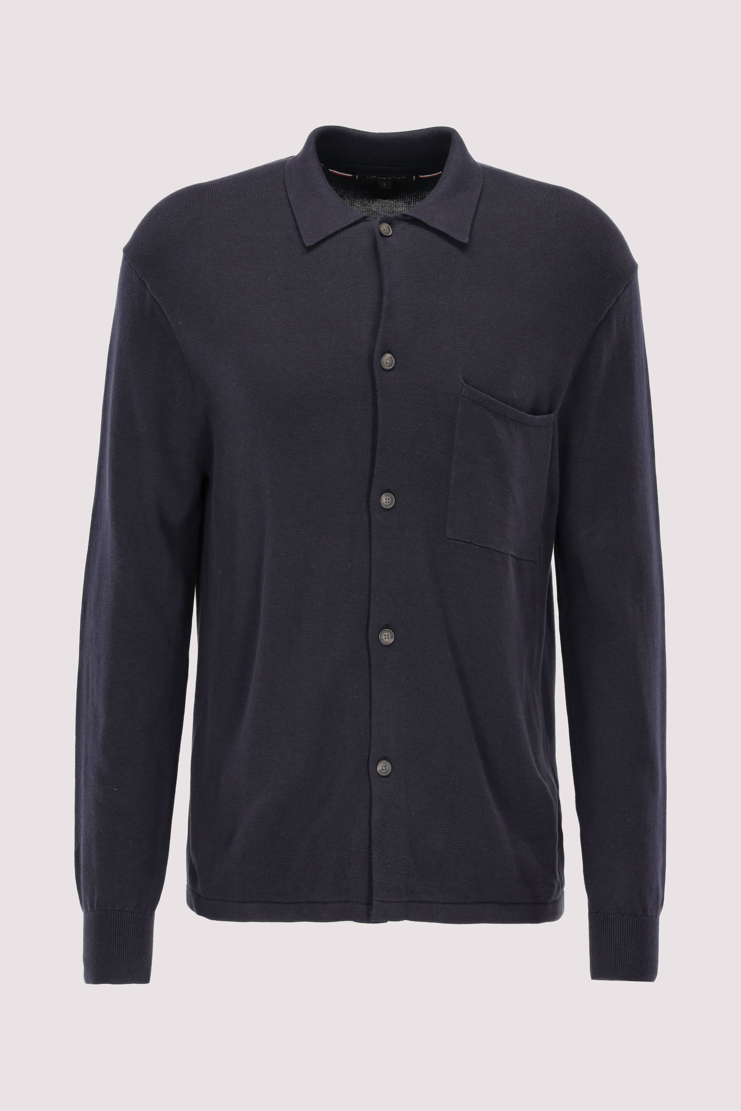 ESSENTIAL COTTON LS OVER SHIRT