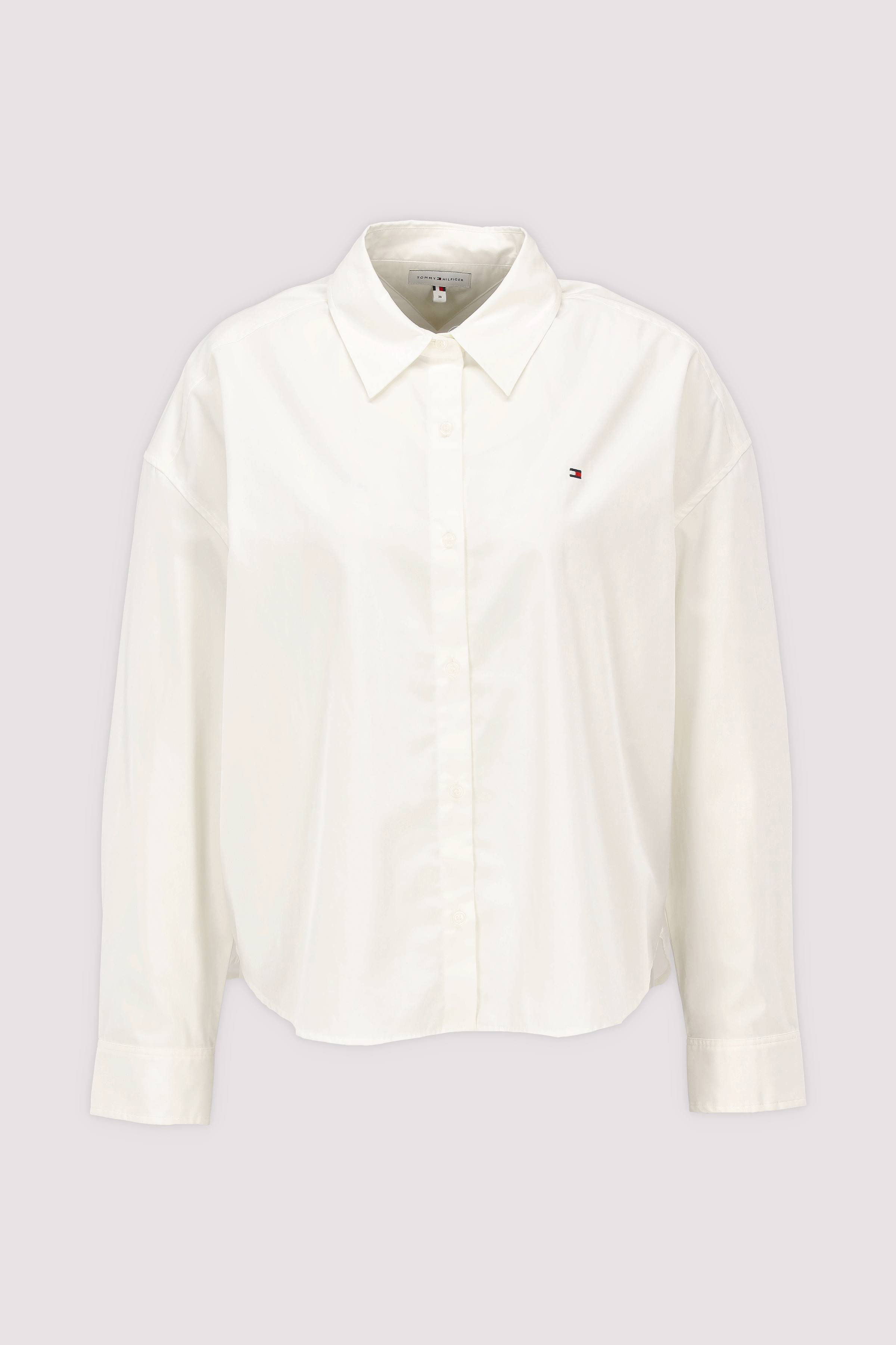 SUMMER POPLIN LS BOXY SHIRT
