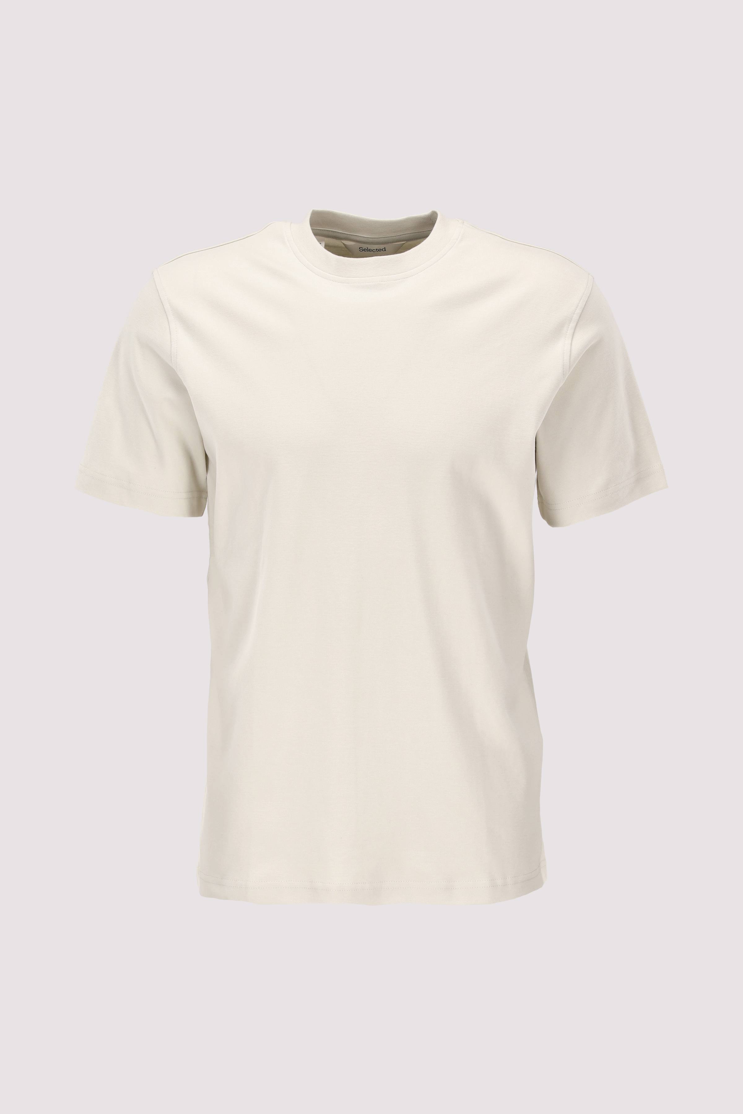 SLMTAJ MID WGT PEACH SS O-NECK