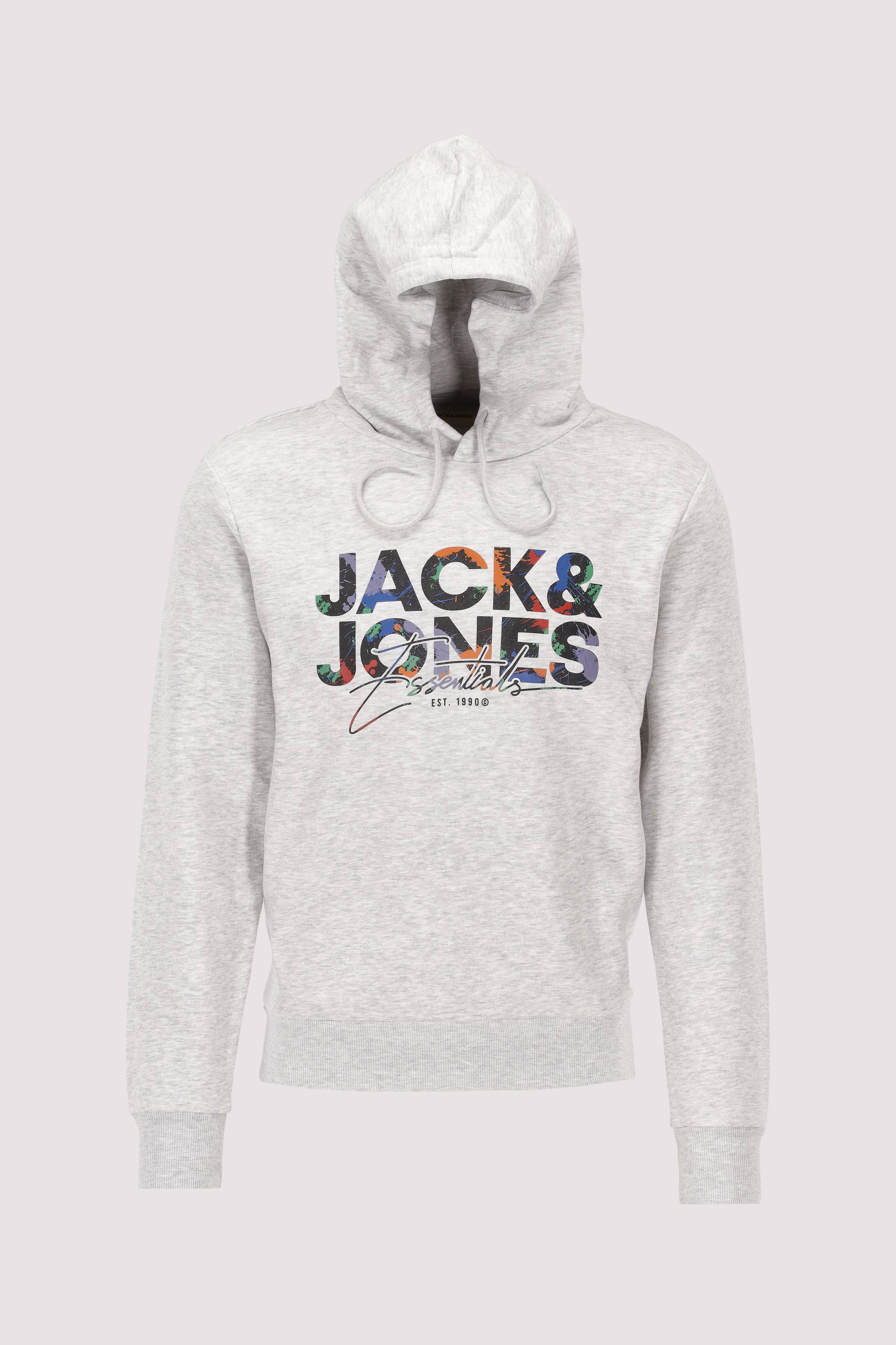 Jack and Jones - JJGEPLAS SWEAT HOOD LN Jack and Jones - JJGEPLAS SWEAT HOOD LN