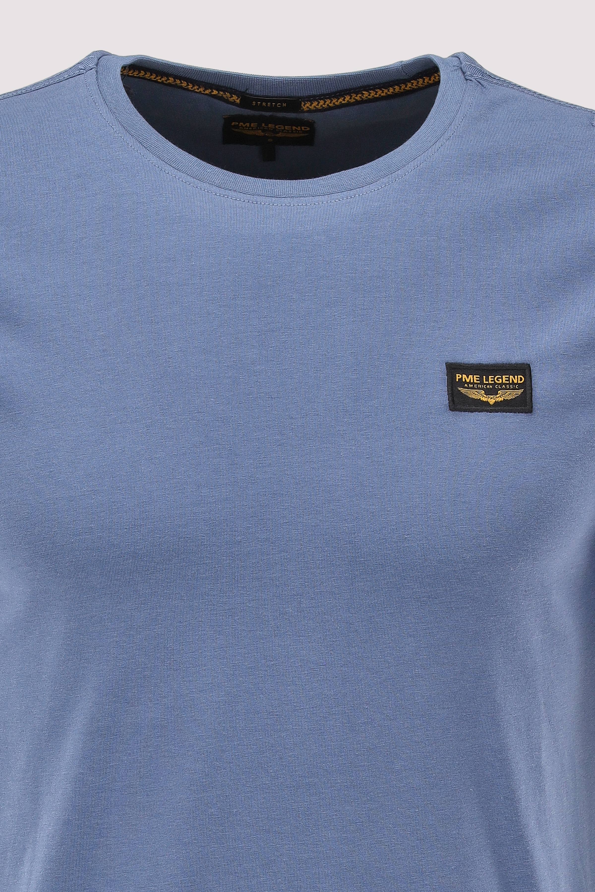 PME Legend - PME Legend T-Shirt Bijou Blue Komfort