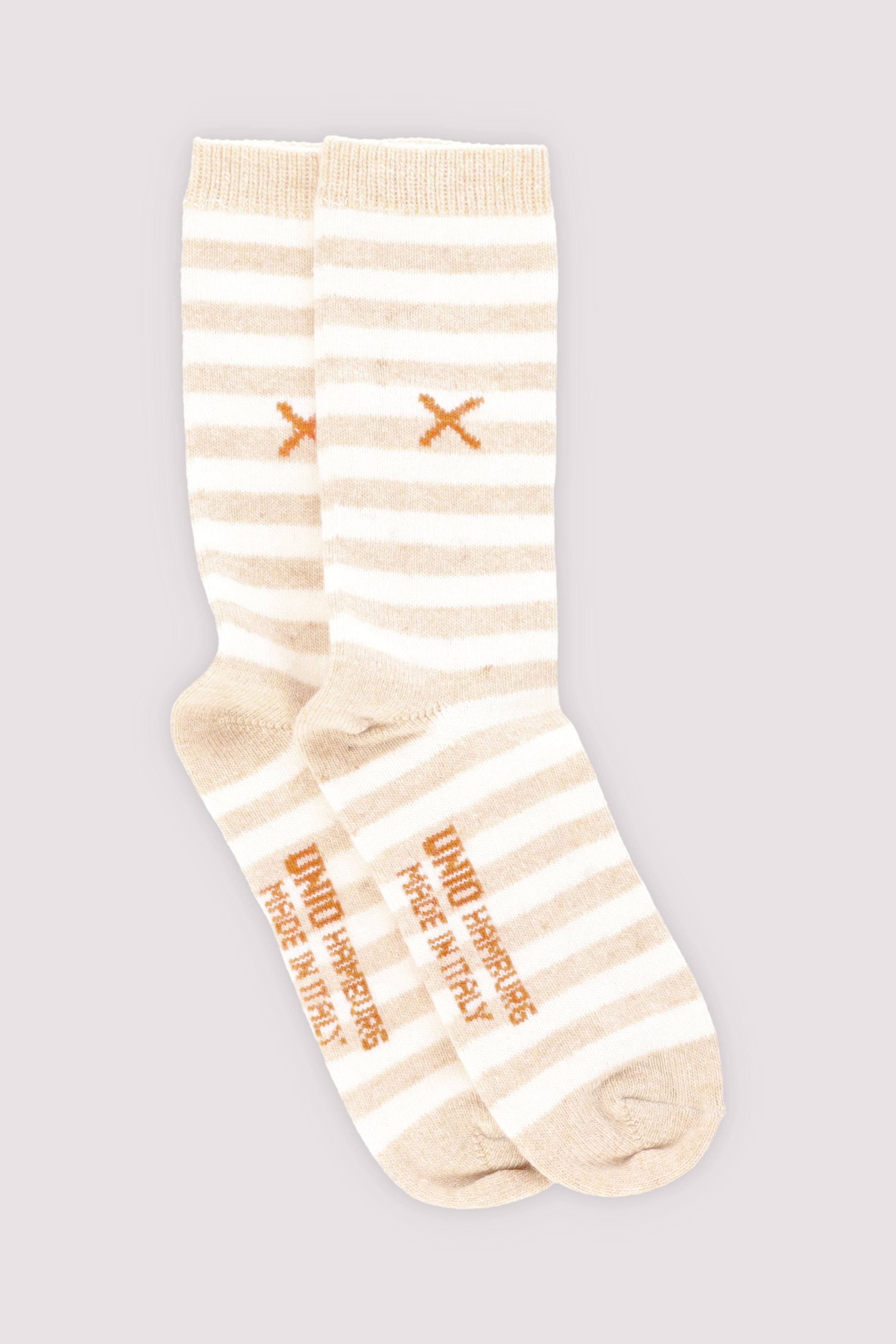 Kurze Damen-Socke beige von Unio Hamburg