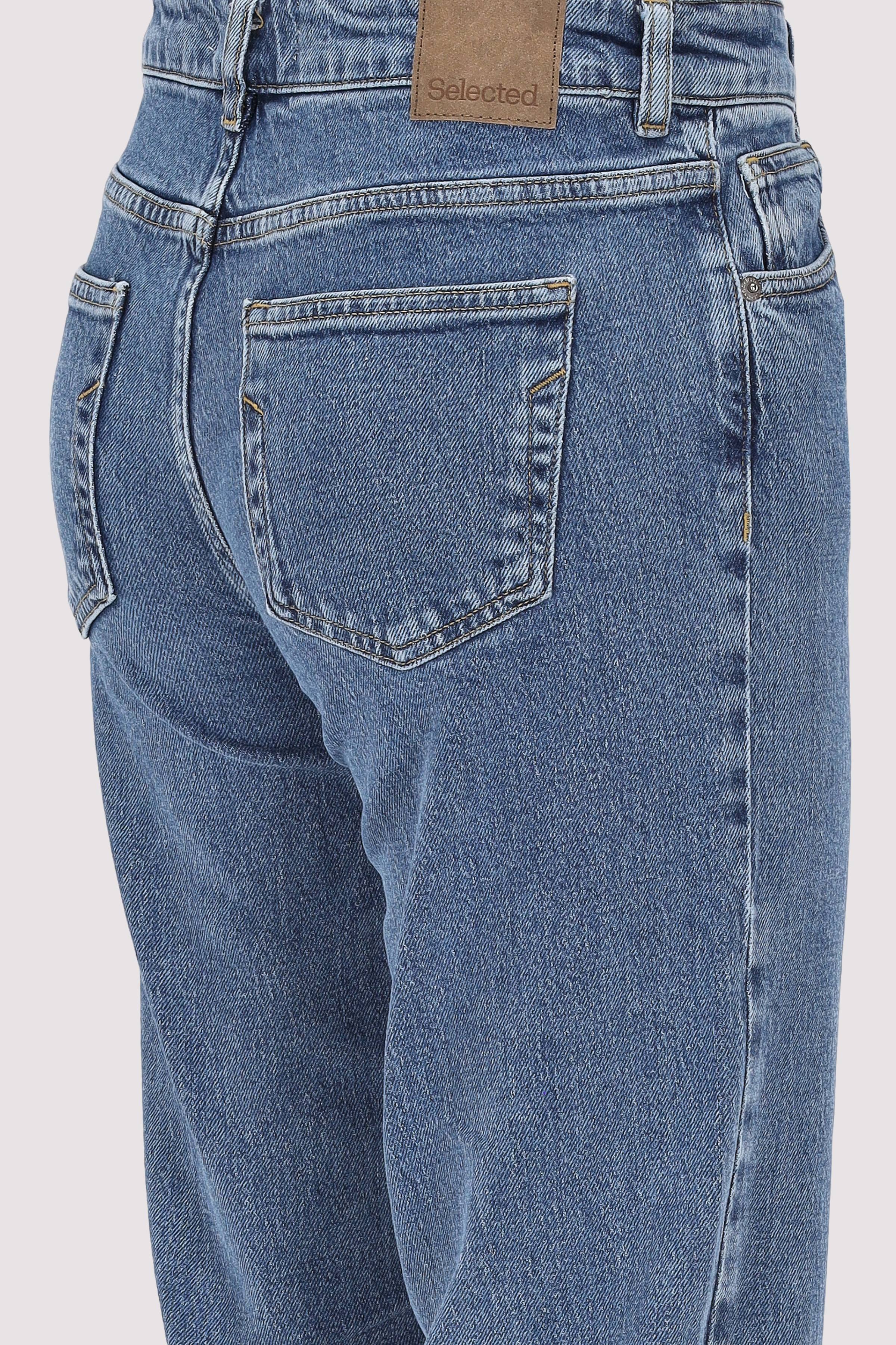Selected - SLFSTRAIGHT BEA-KORI MW JEANS Selected - SLFSTRAIGHT BEA-KORI MW JEANS