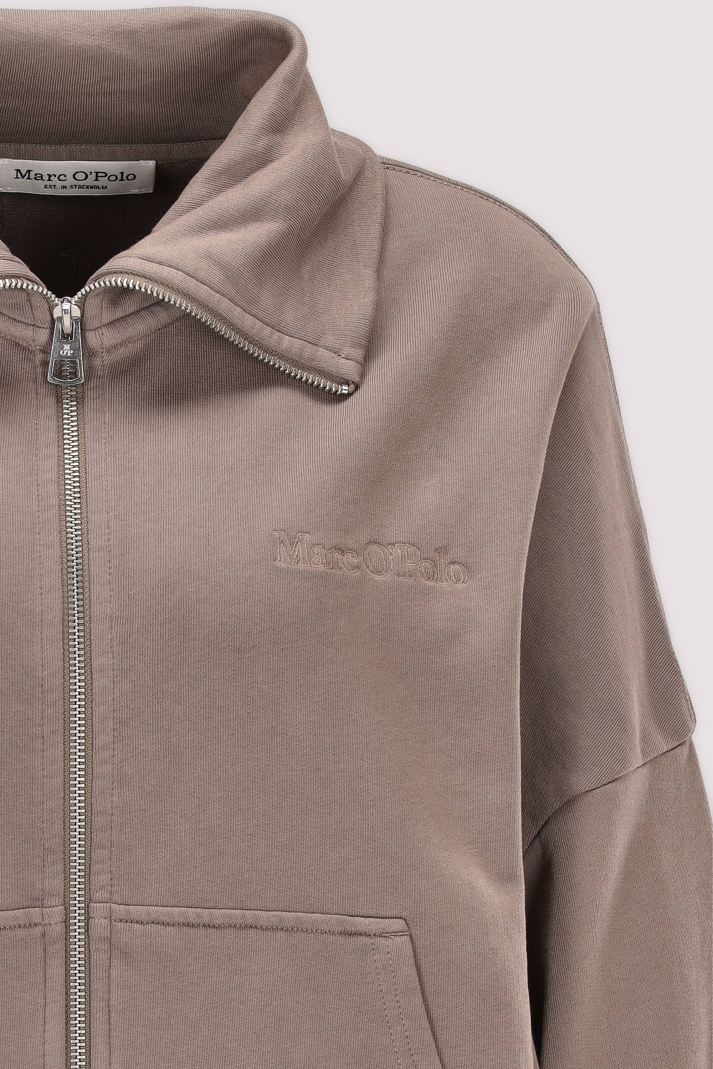 Marc O Polo Casual - Marc O'Polo Sweatjacke Stone taupe