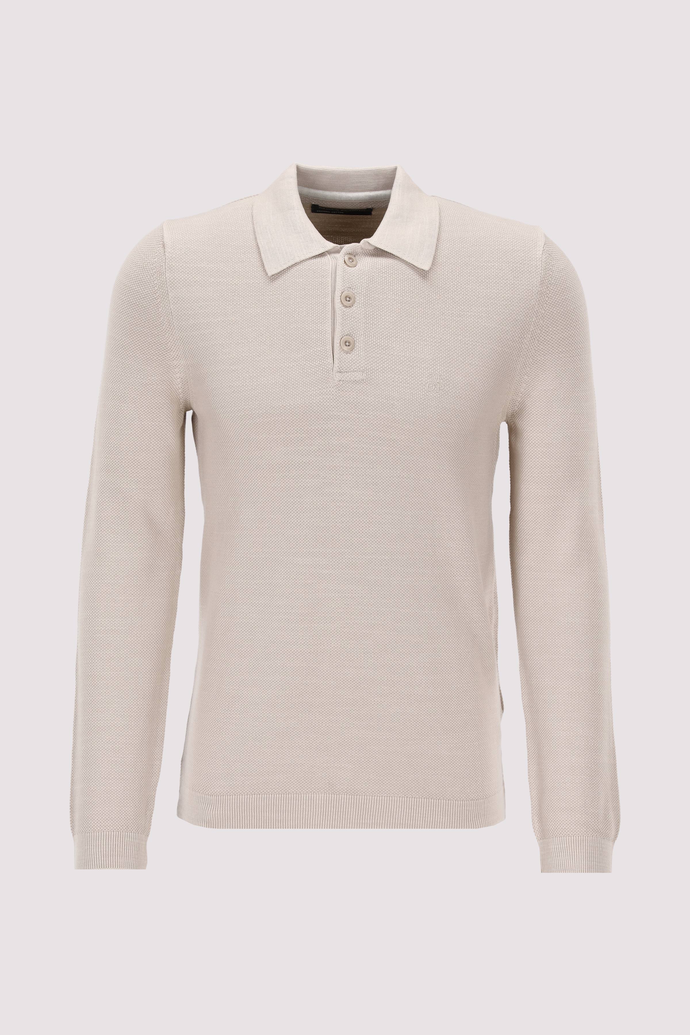 Polo LS, piqué-structure