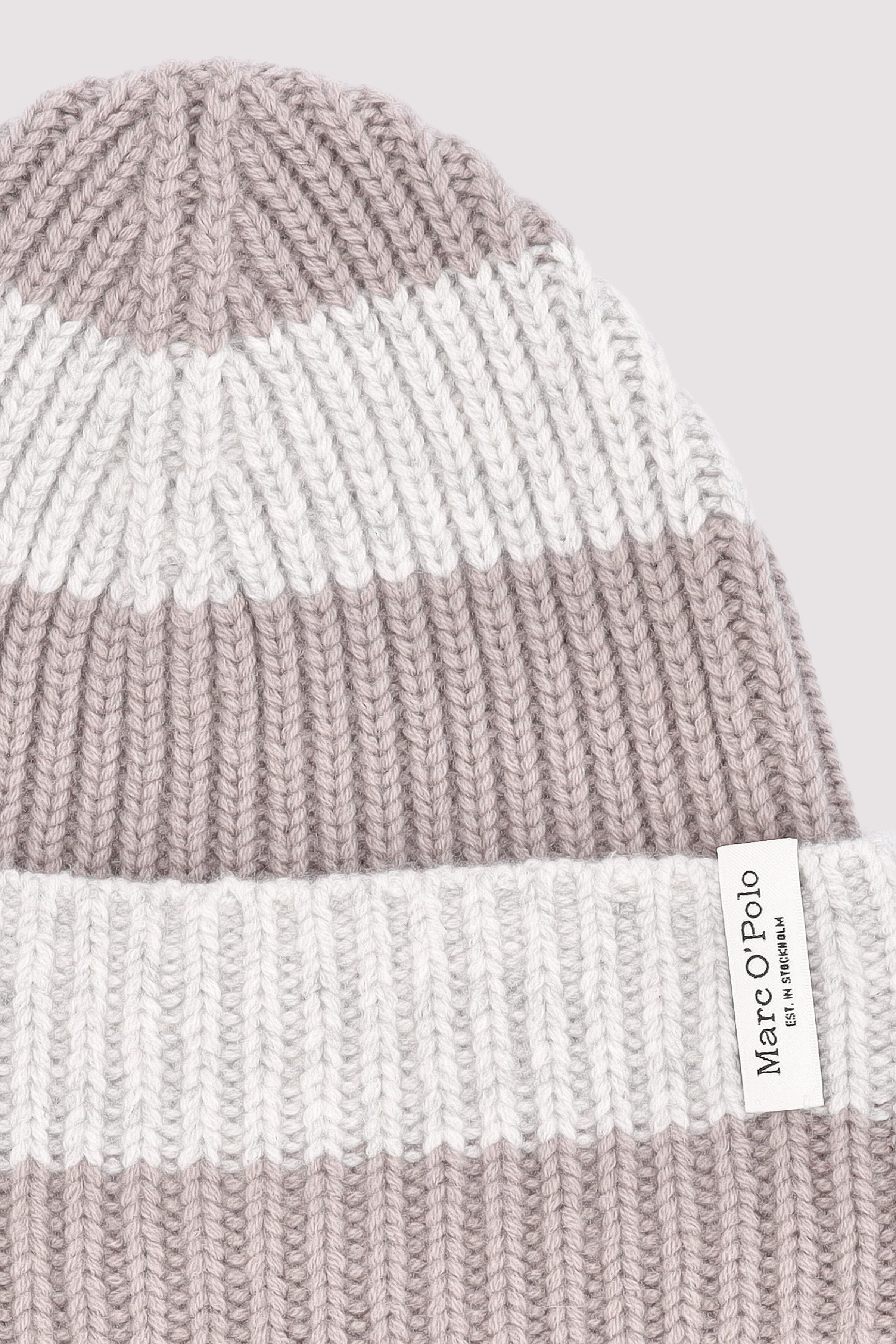 Beanie, soft wool-cashmere ble