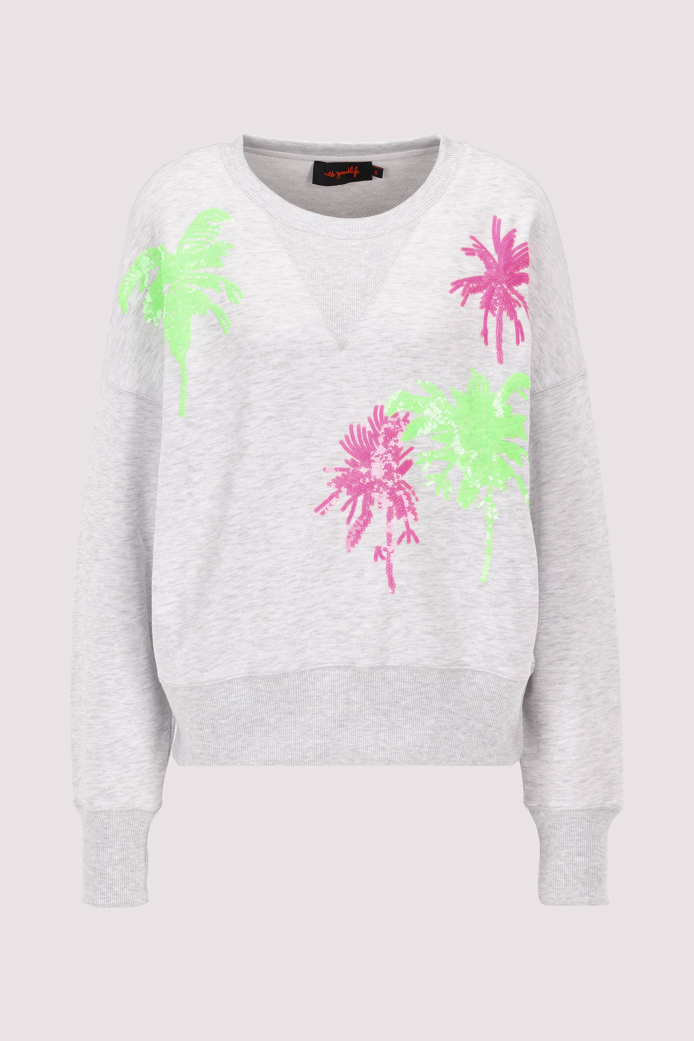 Sweat Palmtree Paillette