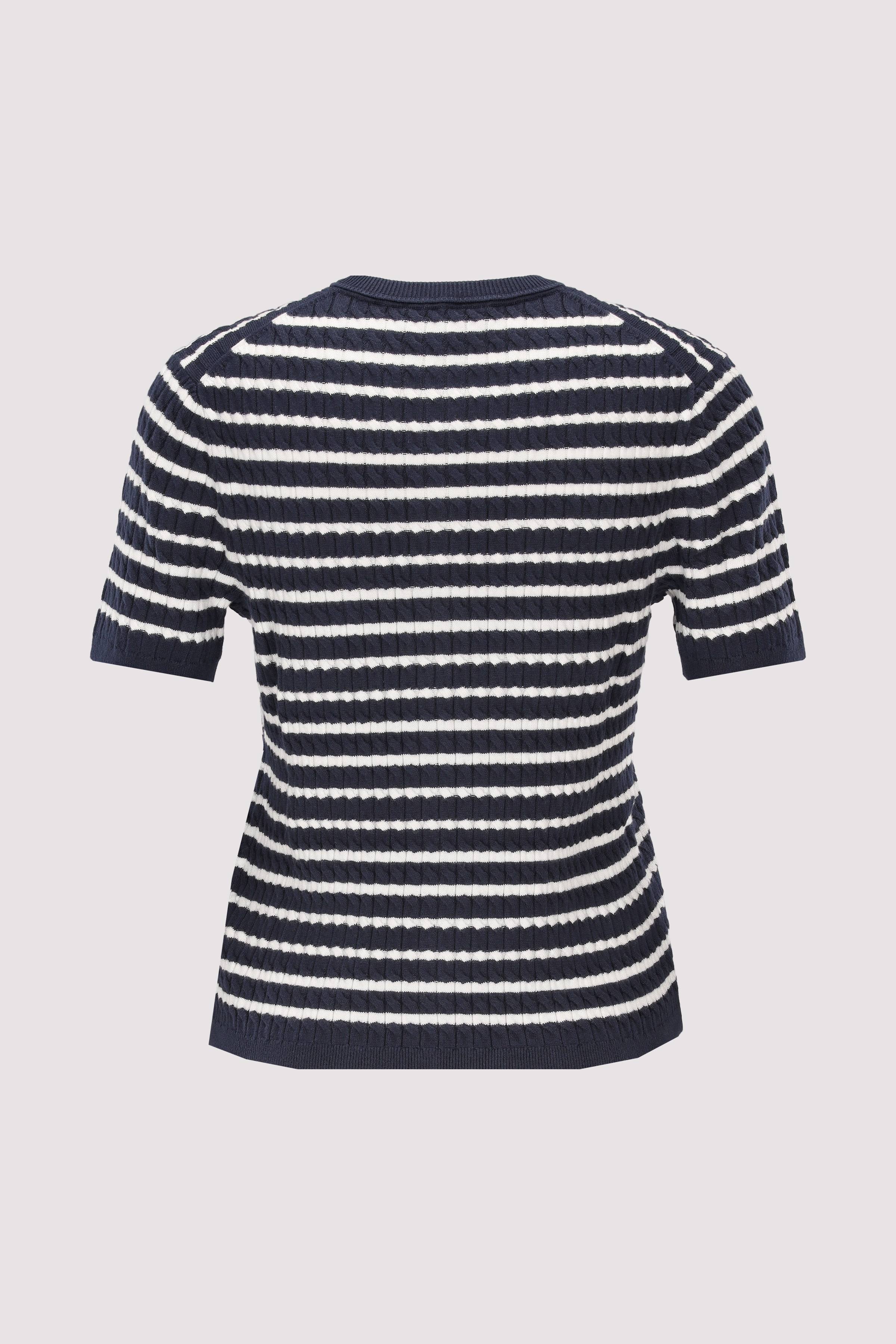 Tommy Hilfiger - CO CABLE FINE GG S/S C-NK CARD Tommy Hilfiger - CO CABLE FINE GG S/S C-NK CARD