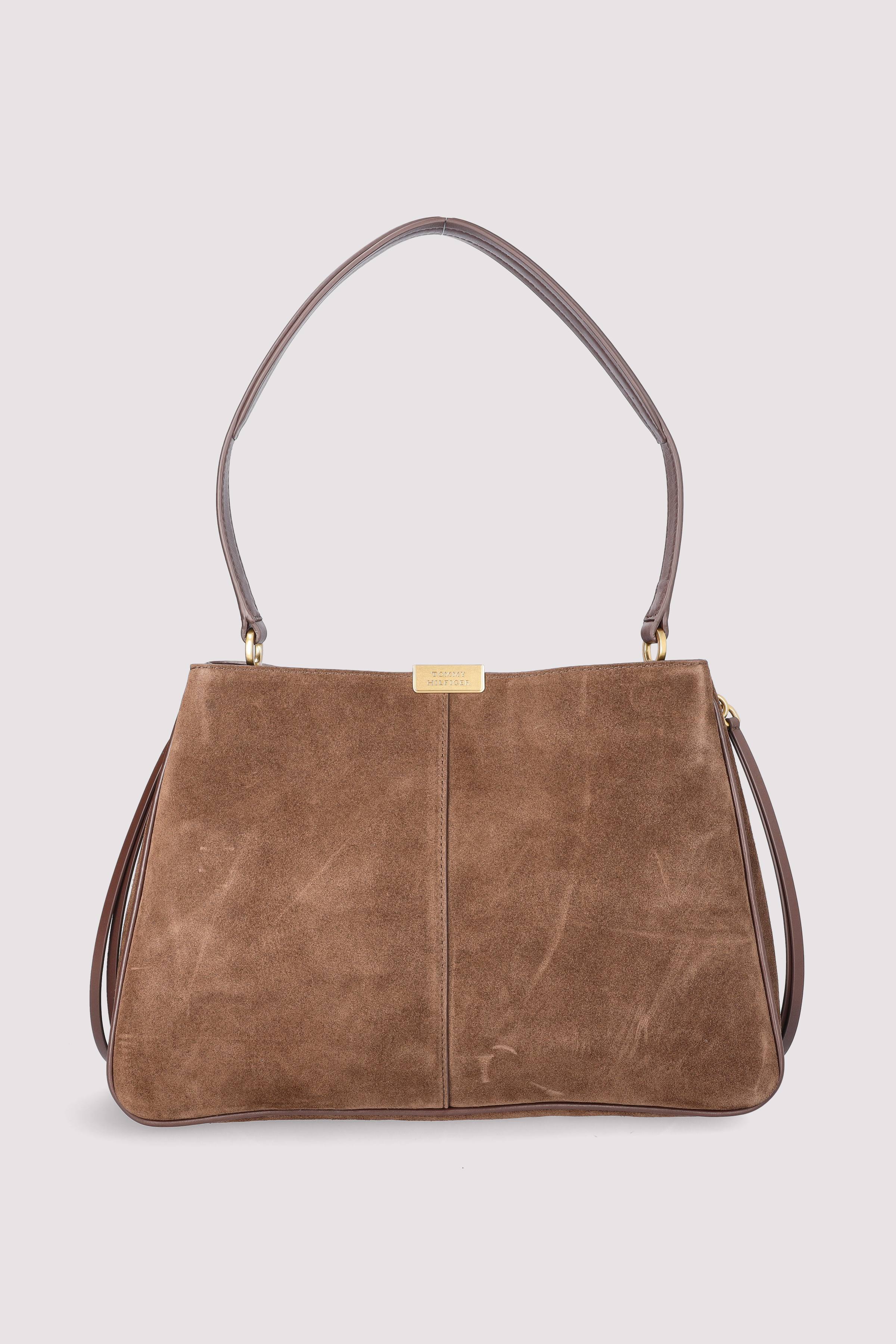 CASUAL LEATHER SHOULDER BAG SU