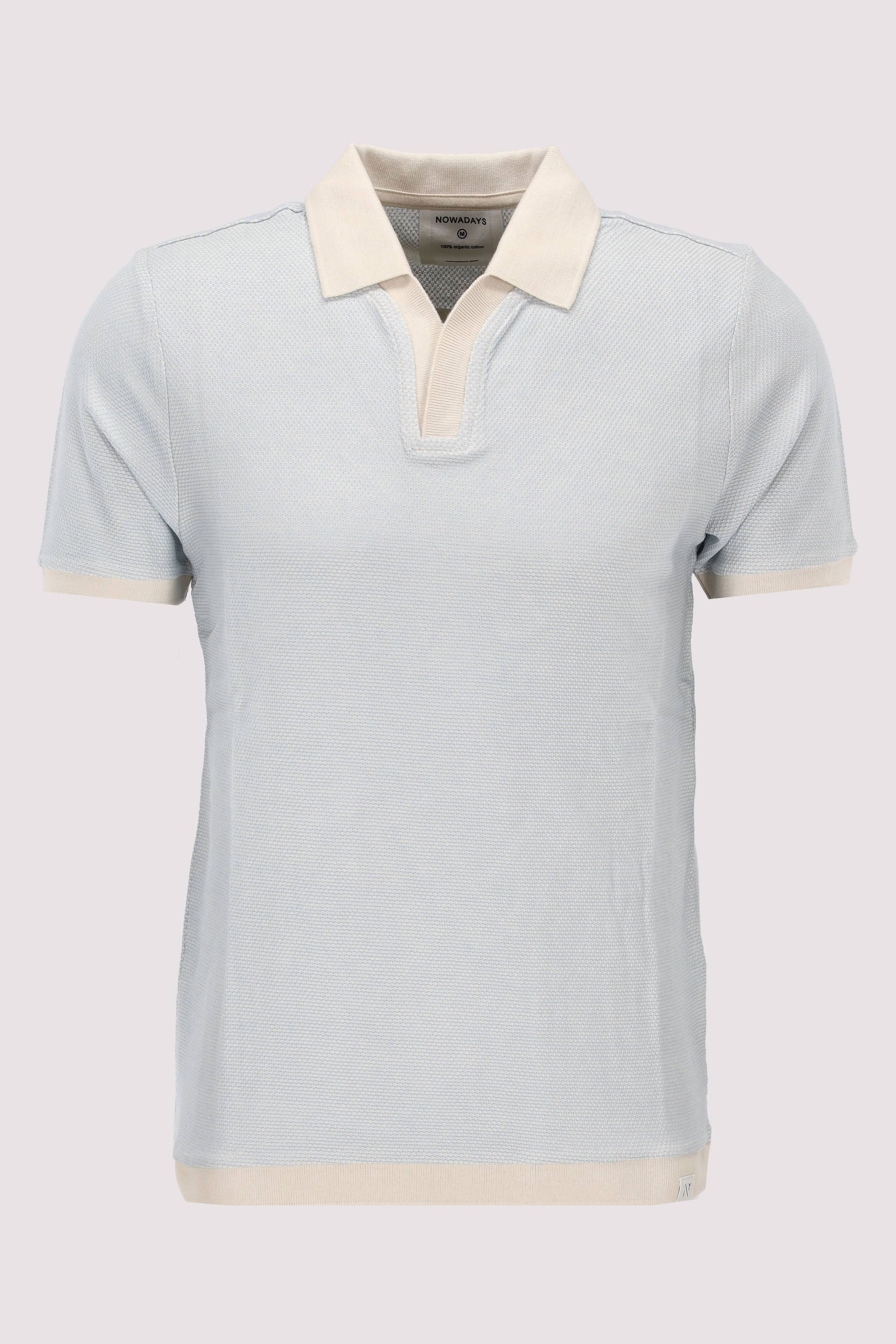 NOWADAYS - open collar polo NOWADAYS - open collar polo