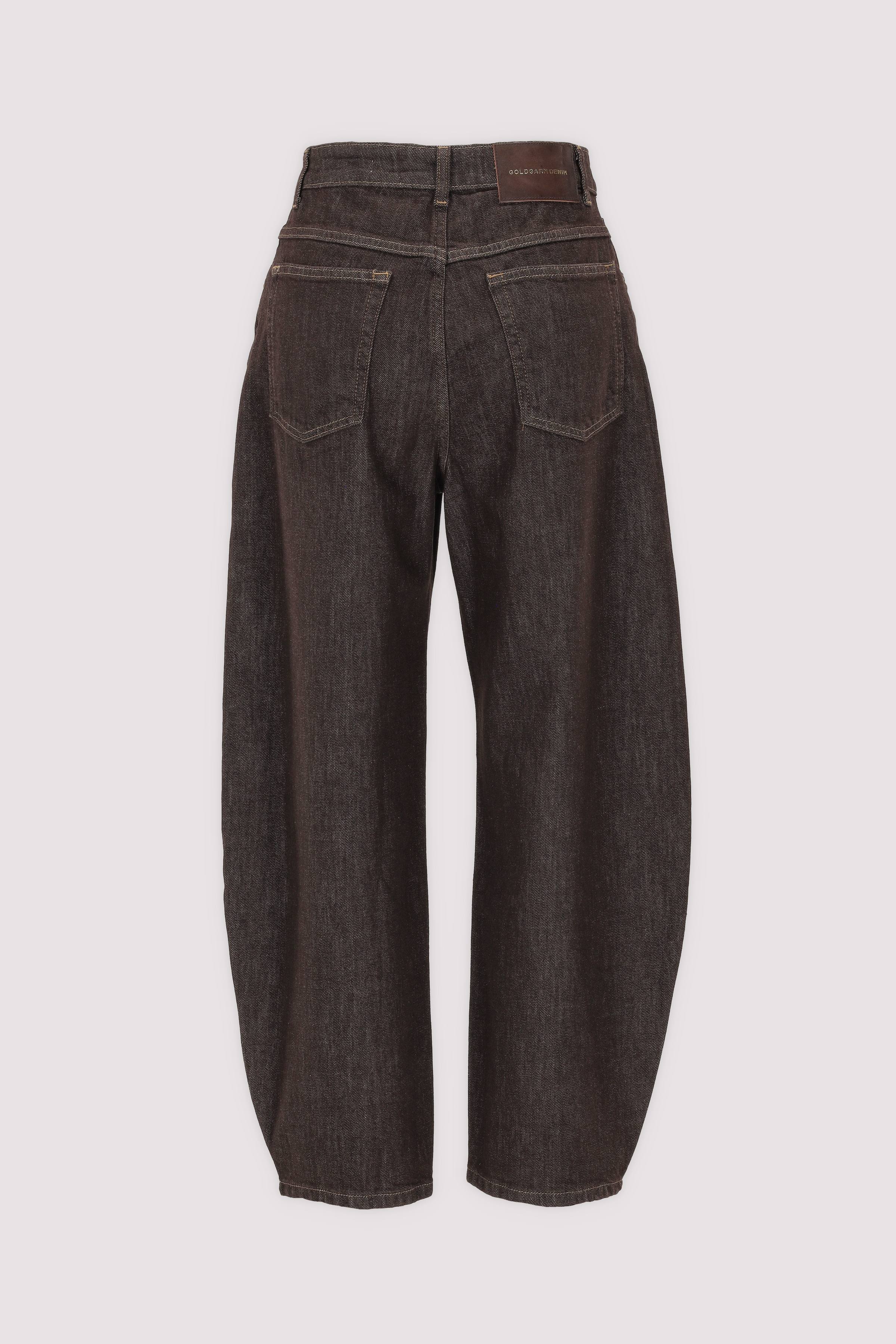 GoldGarn O-Shape-Jeans braun Komfort