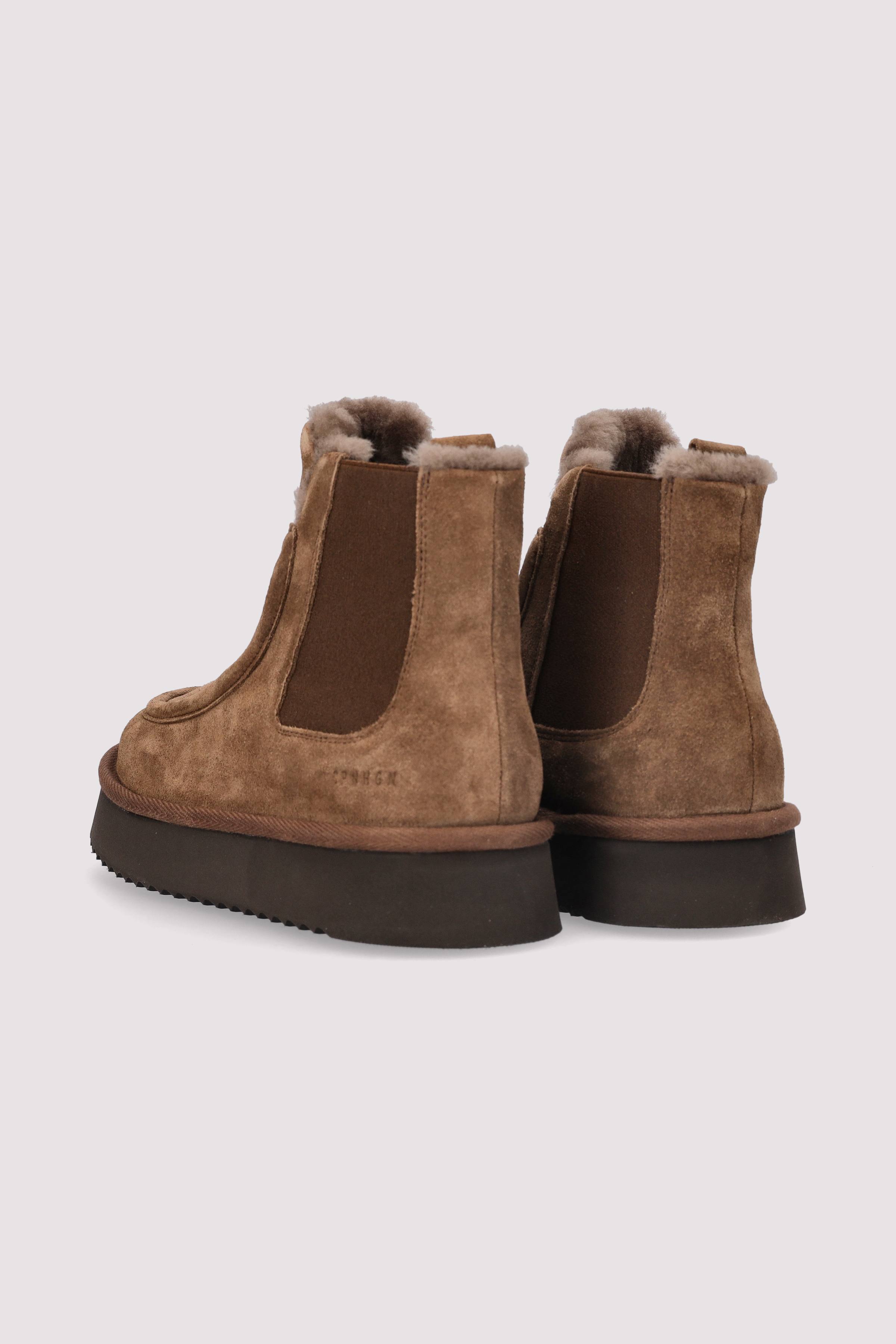 Copenhagen - Copenhagen Damen-Boot Suede Mokka