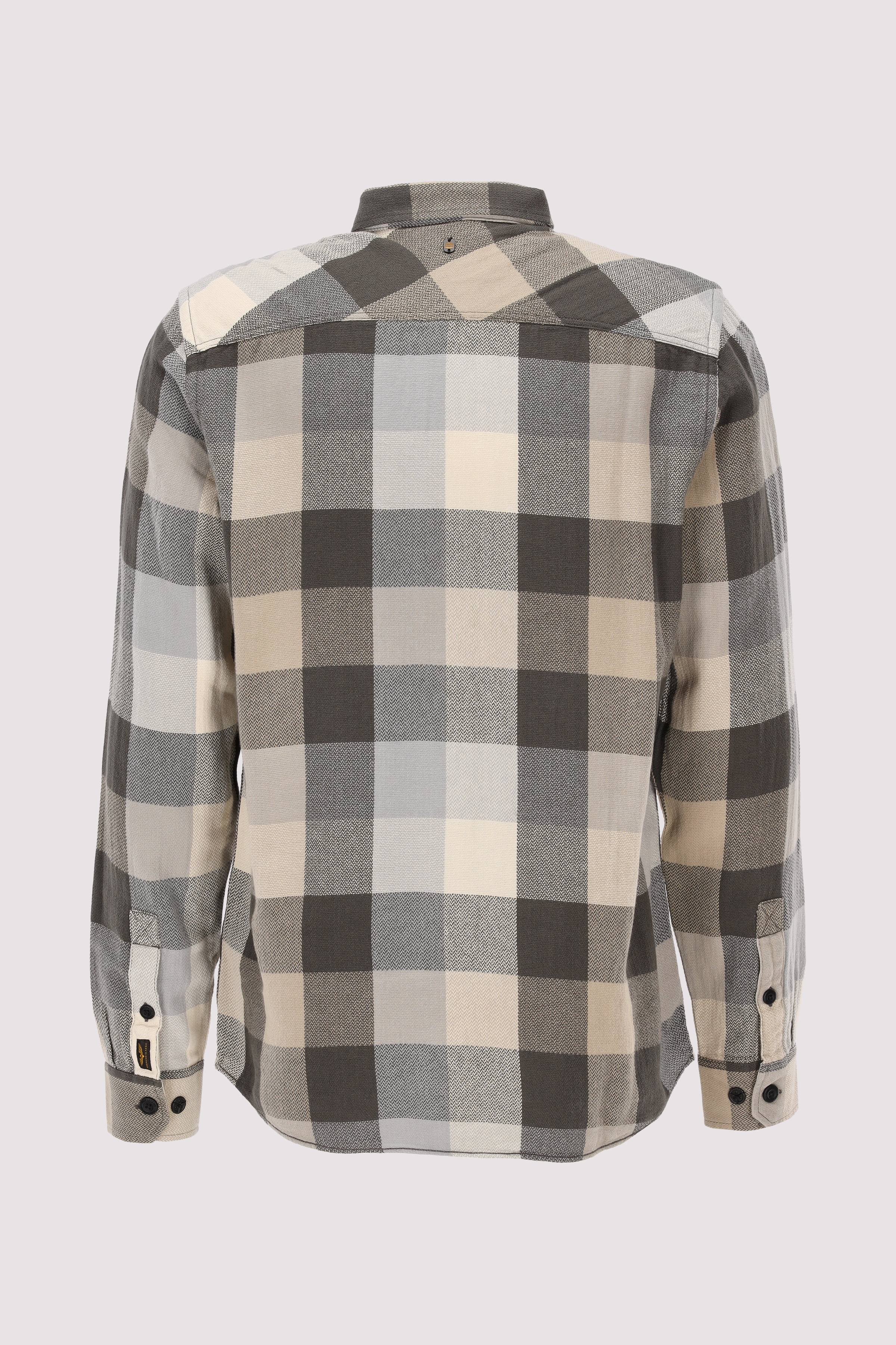 PME Legend - LONG SLEEVE SHIRT Herringbone PME Legend - LONG SLEEVE SHIRT Herringbone
