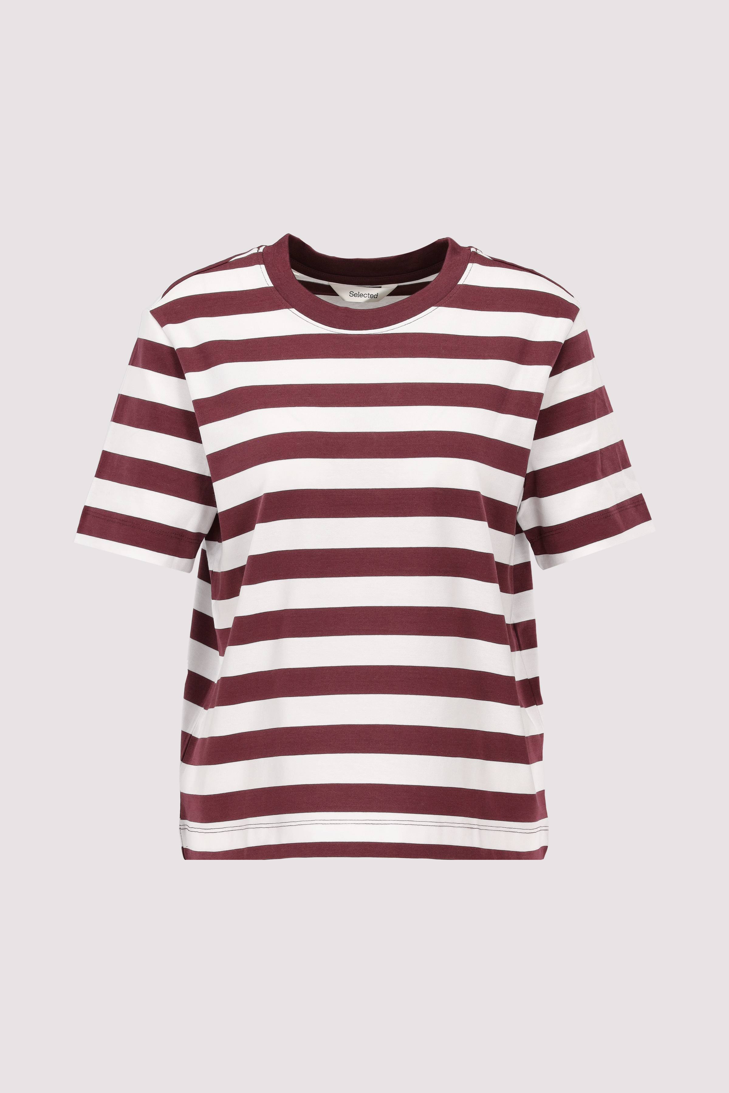 SLFESSENTIAL SS STRIPED BOXY T
