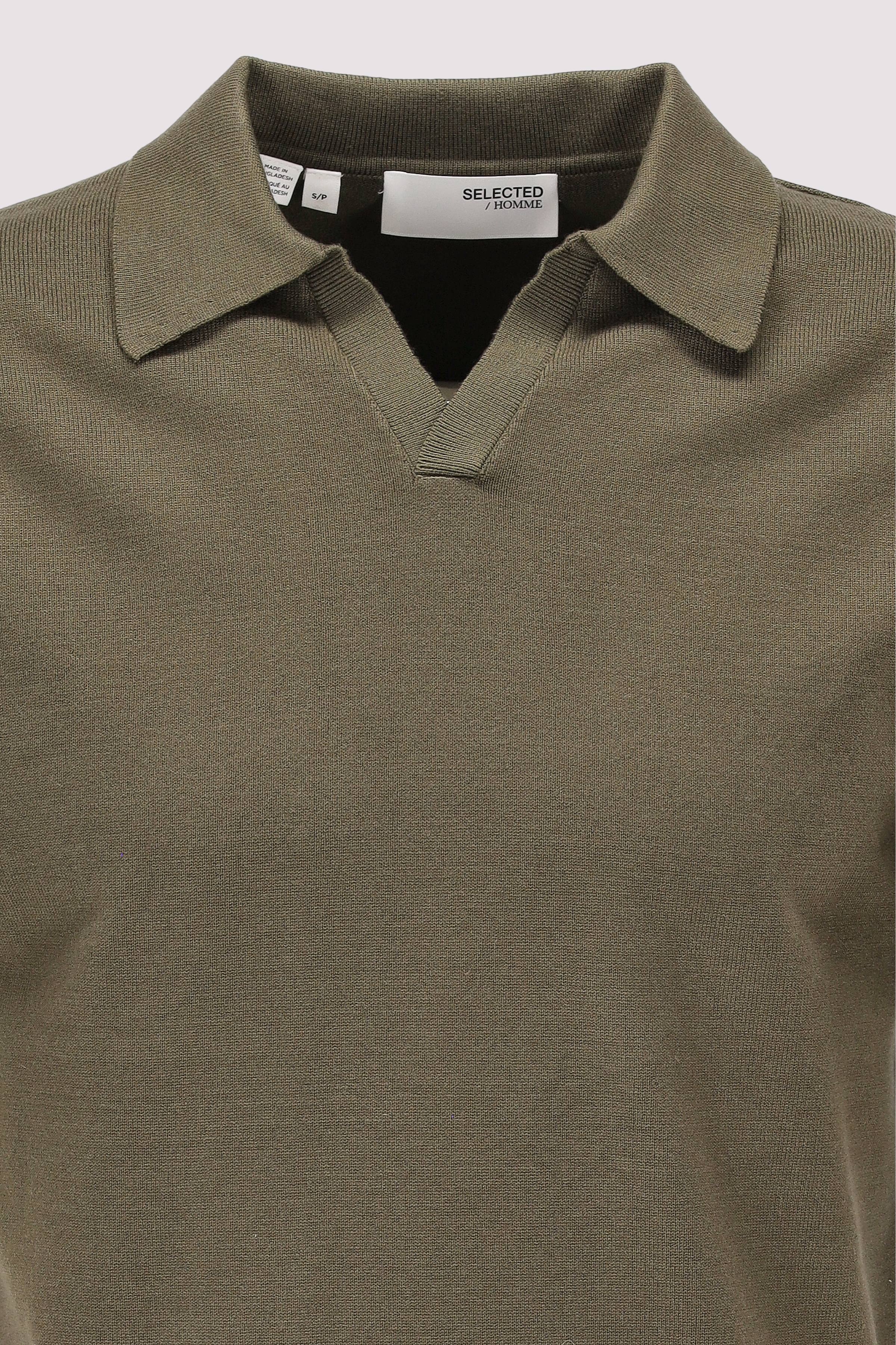 Selected - SLHTELLER SS KNIT POLO NOOS