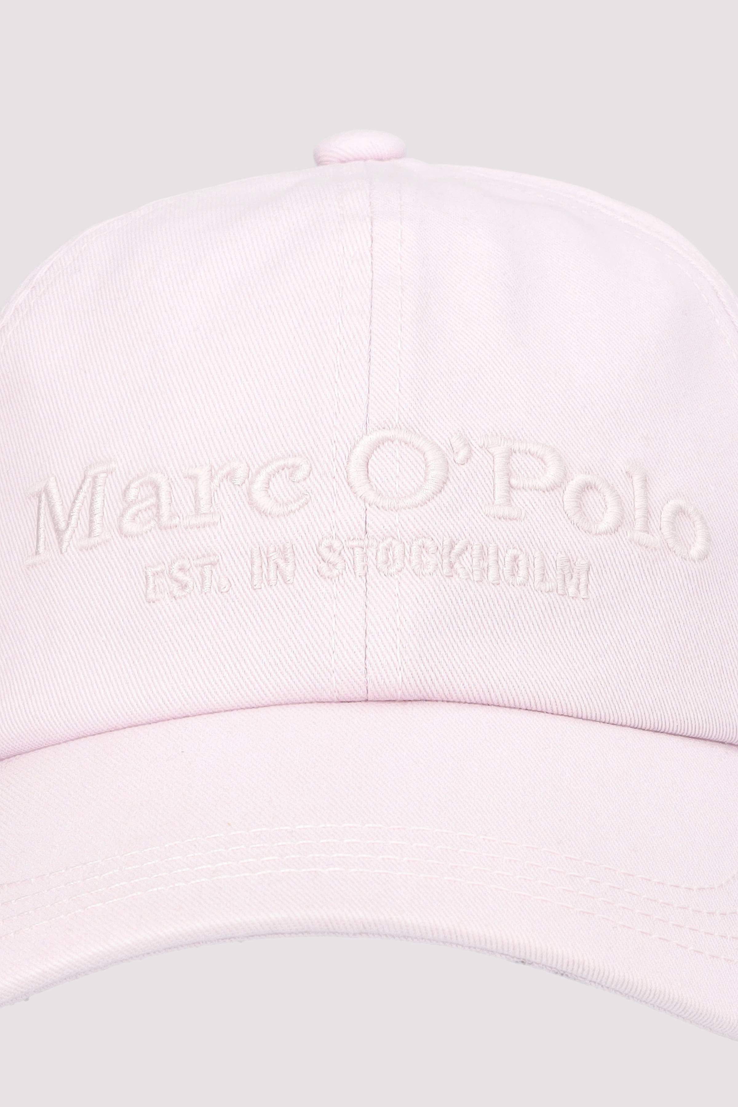 Marc O'Polo Cap Rosa, weiche Baumwolle