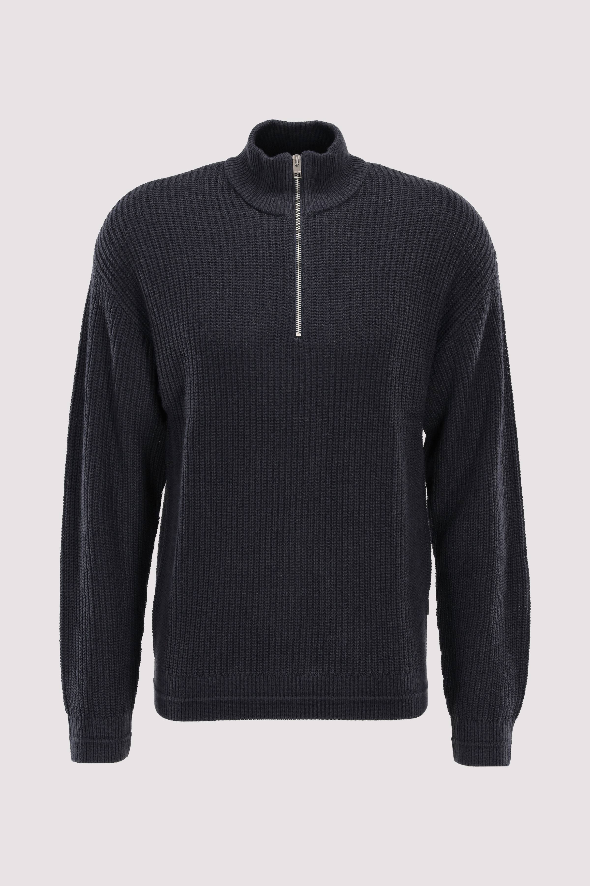 JJKAITO KNIT HALF ZIP BF