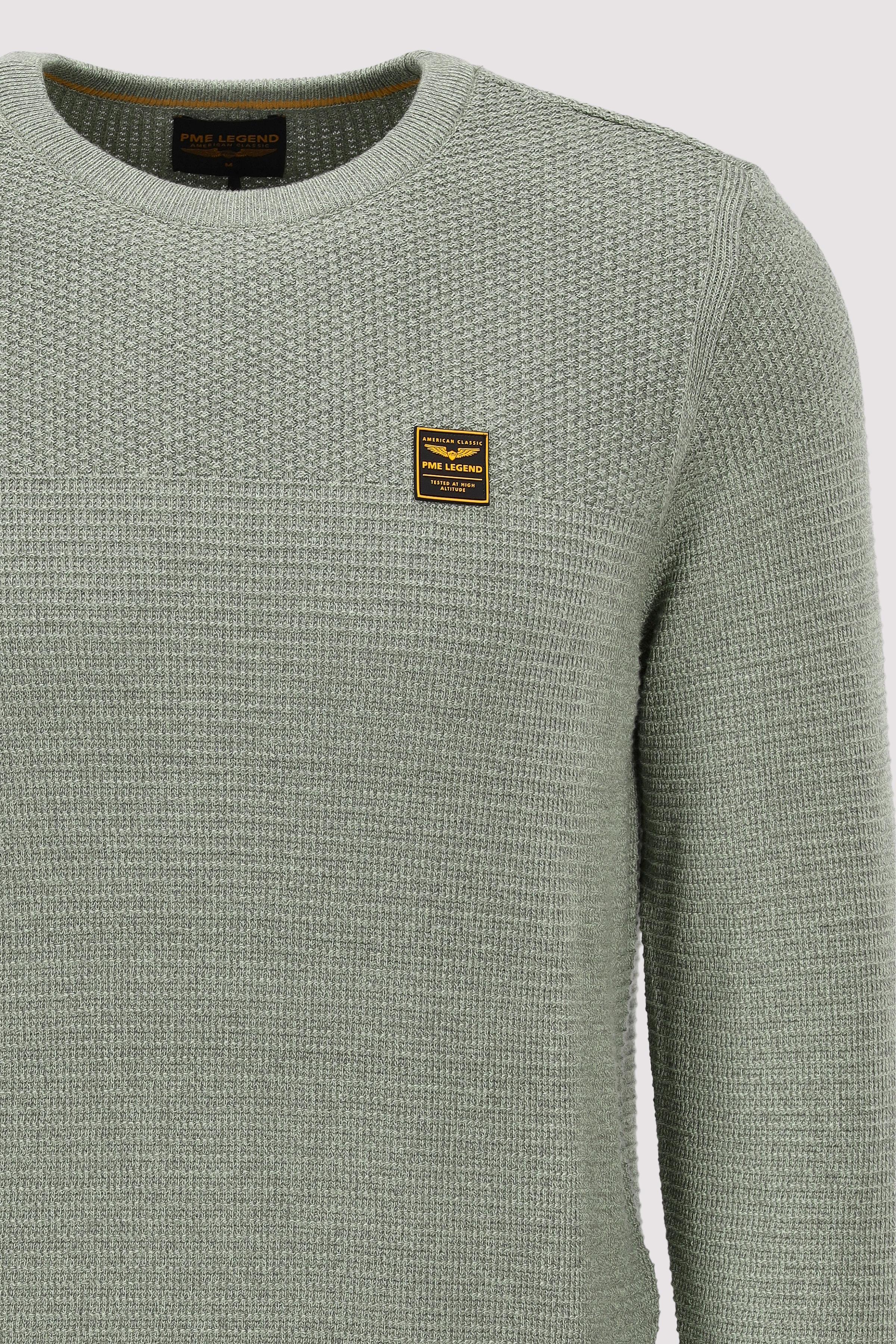 PME Legend - Crewneck collar cotton mouline PME Legend - Crewneck collar cotton mouline
