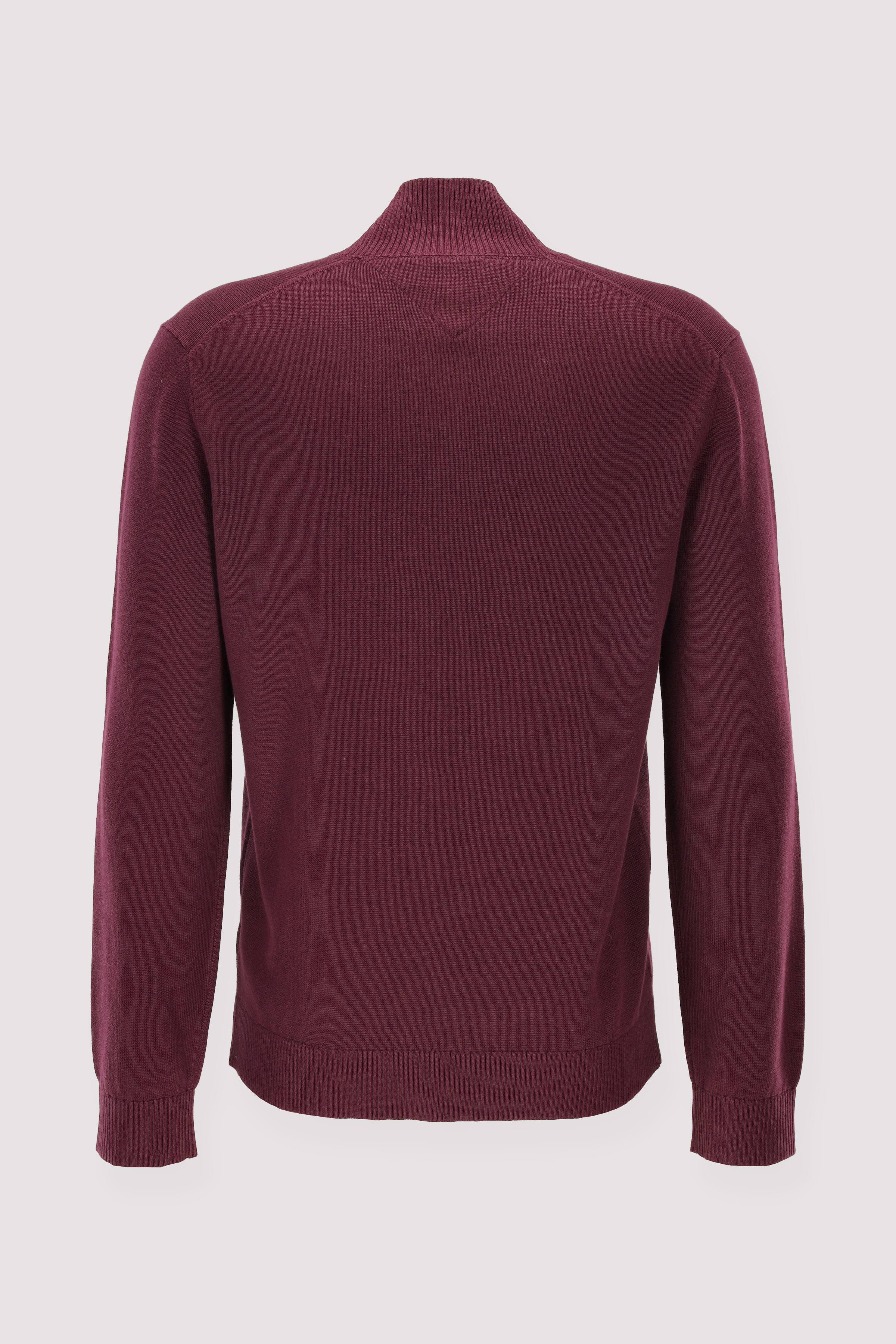 Tommy Hilfiger Half-Zip-Pullover lila