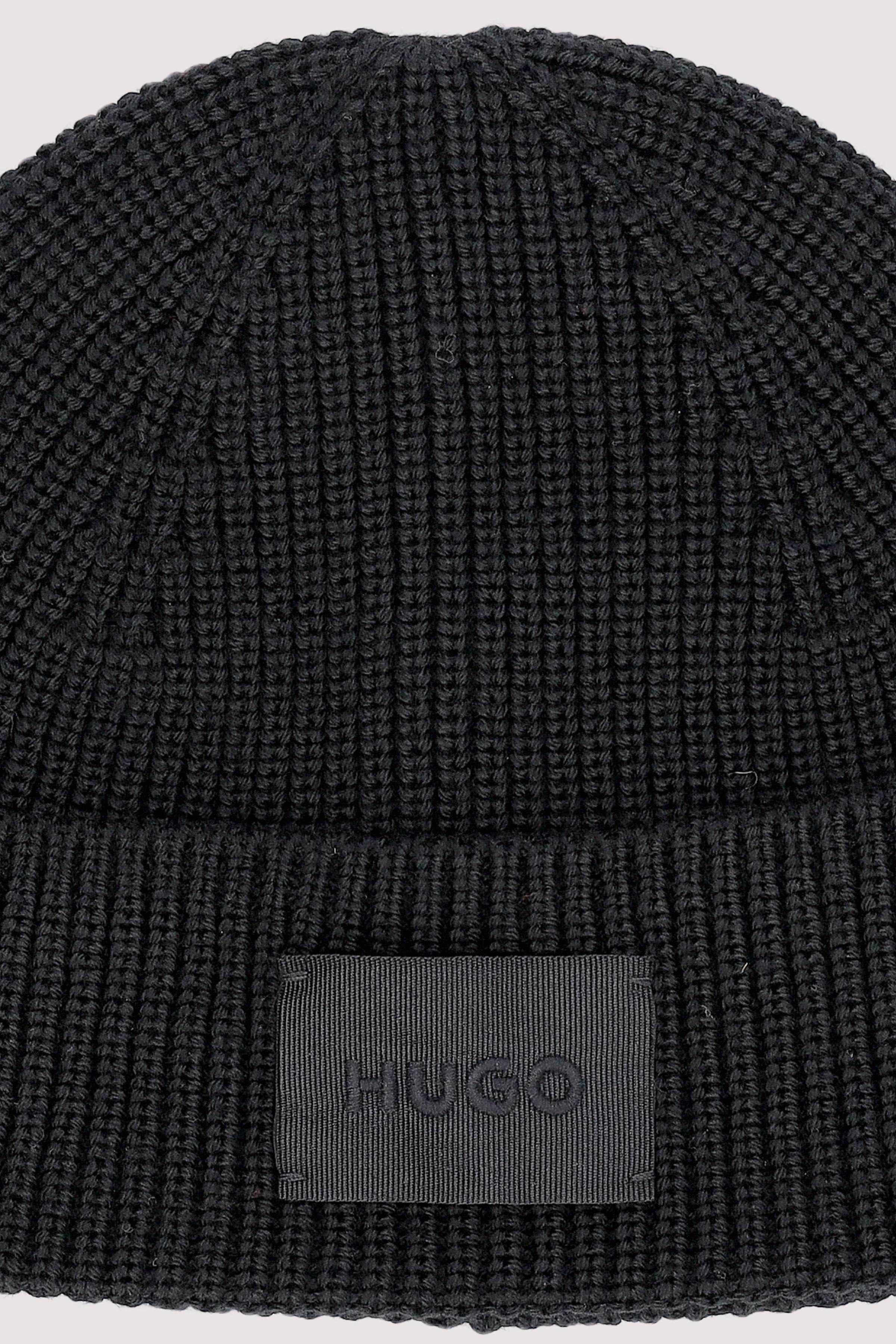 HUGO Cap schwarz für urbanen Look