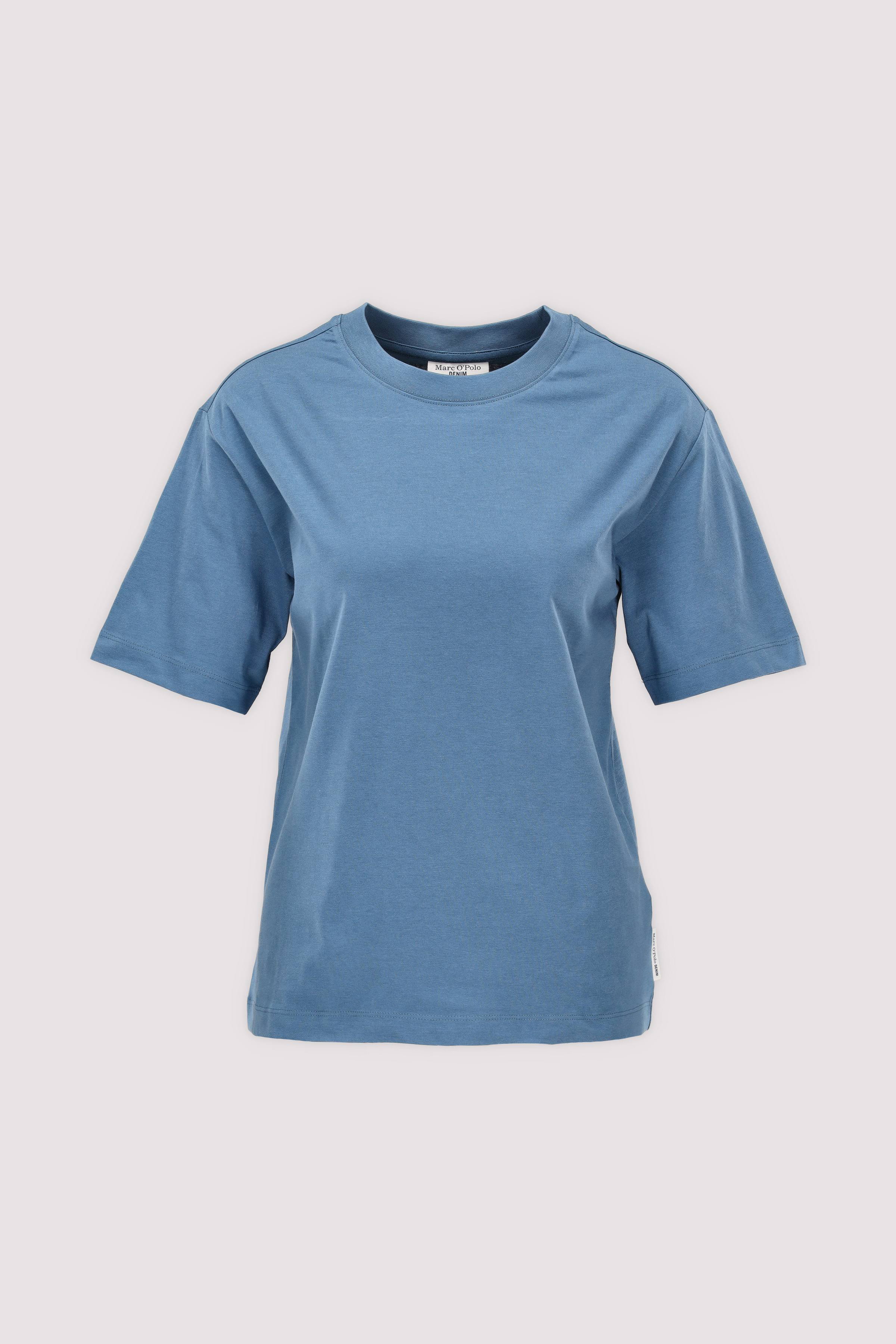 Kurzarm-T-Shirt Marc O'Polo in Blau