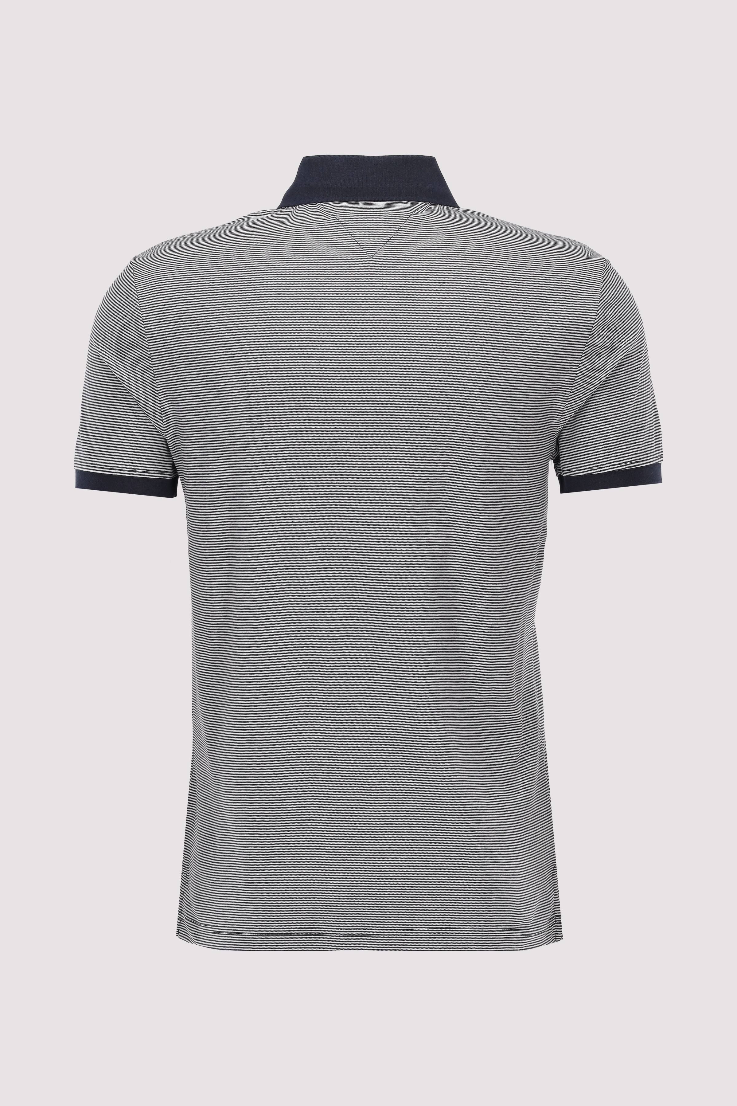 Tommy Hilfiger - STRIPED INTERLOCK REG POLO Tommy Hilfiger - STRIPED INTERLOCK REG POLO