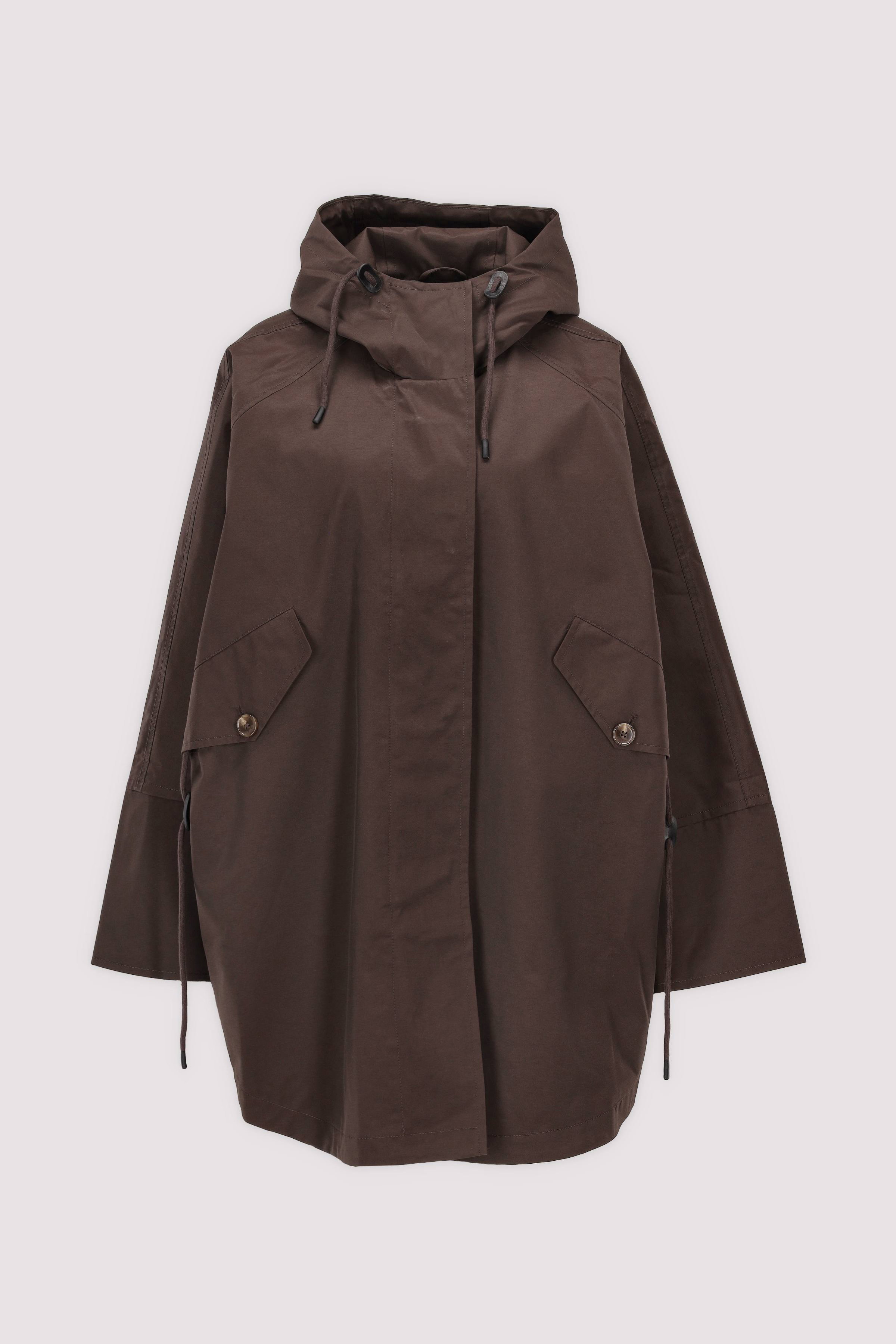 Deblon Sports Damen Regenmantel braun