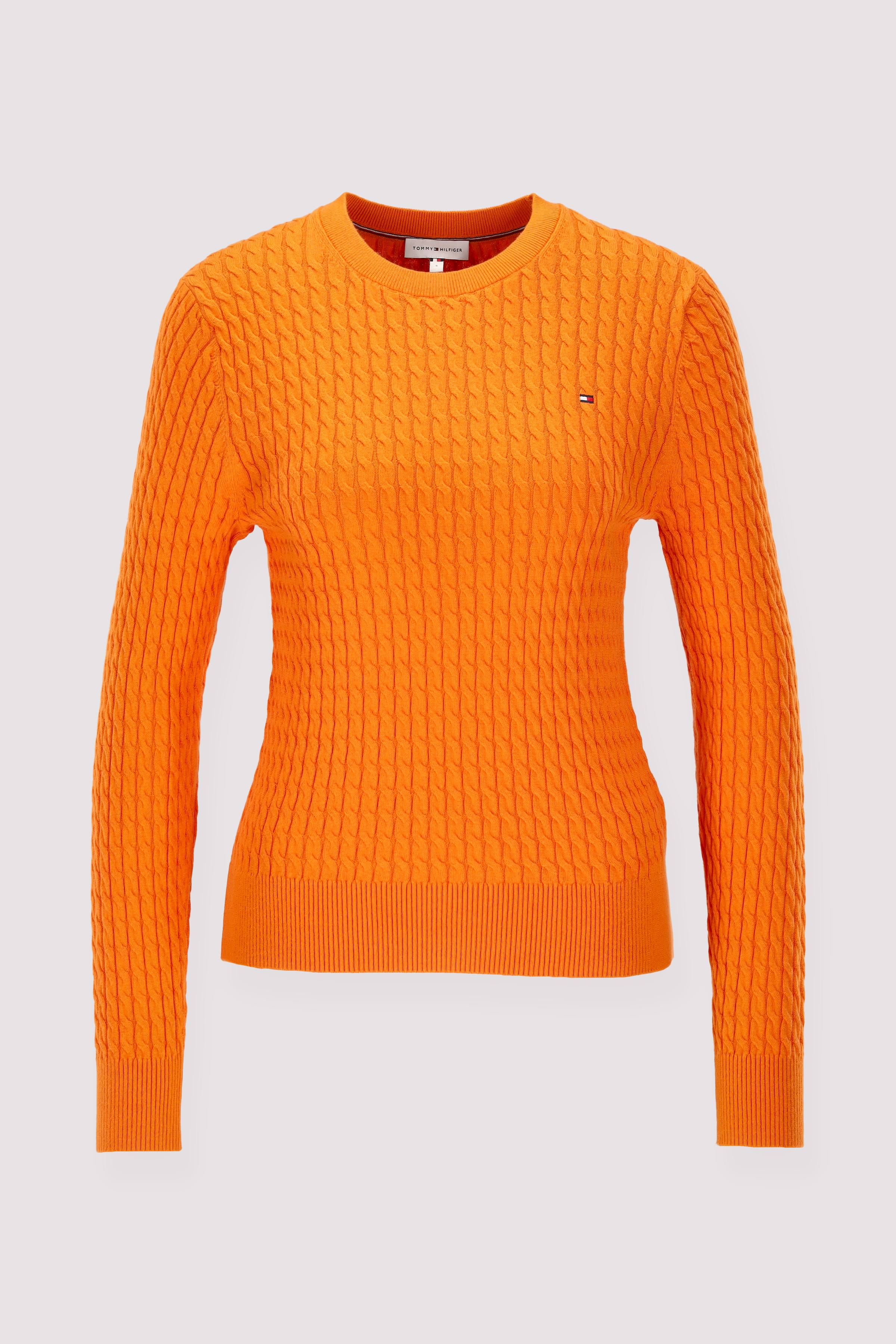 Tommy Hilfiger Damen-Pullover Orange